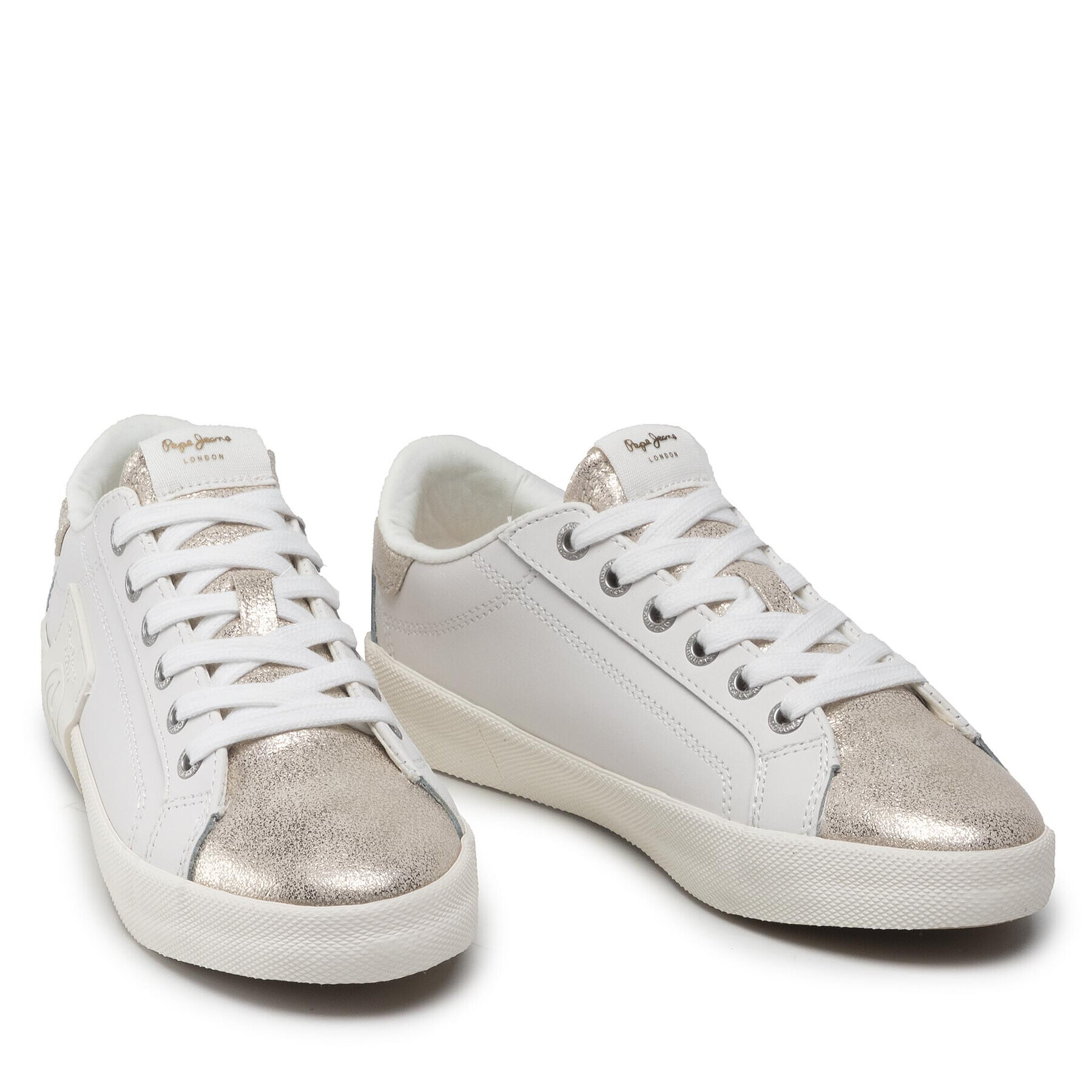 Pepe Jeans Sneakers Kioto Win PLS31303 Alb - Pled.ro