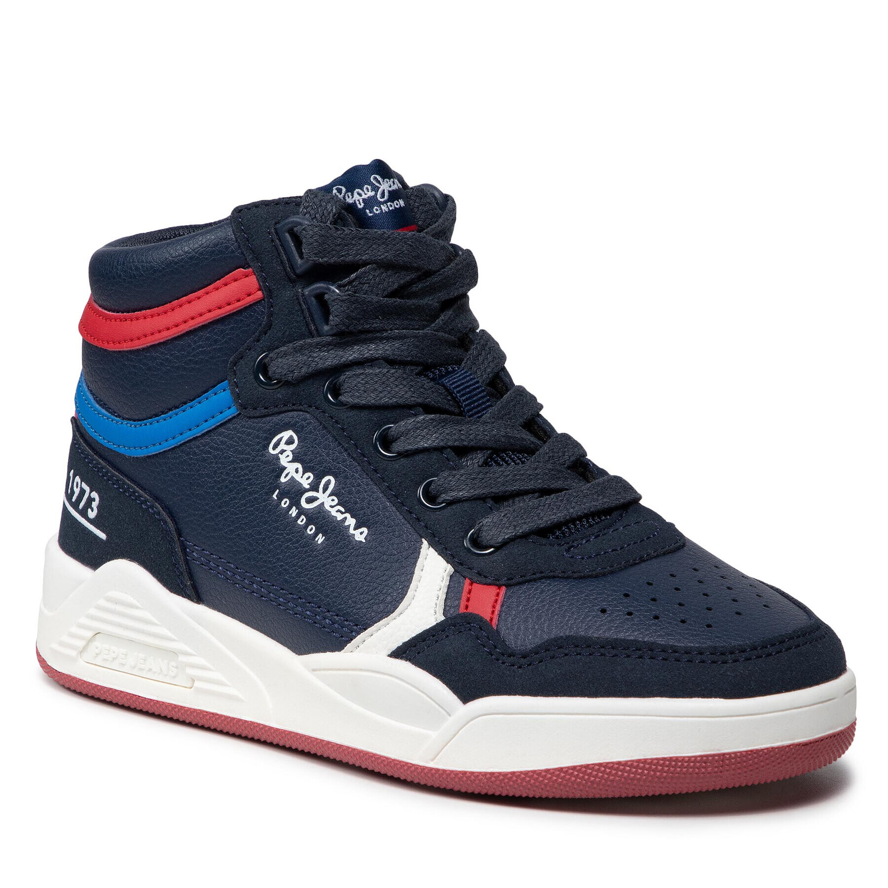 Pepe Jeans Sneakers Kurt Britt Boot PBS30499 Bleumarin - Pled.ro