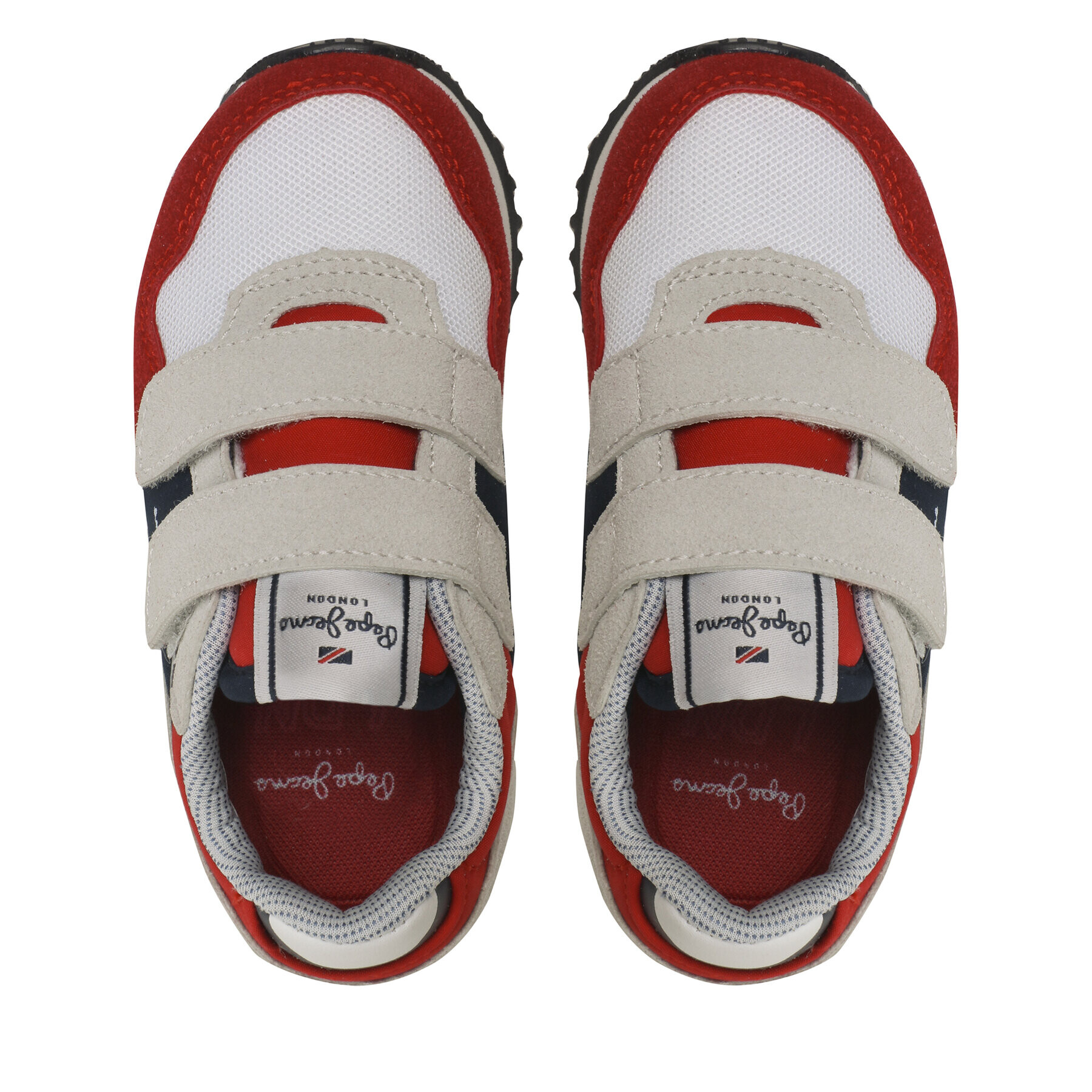 Pepe Jeans Sneakers London May Bk PBS30559 Roșu - Pled.ro