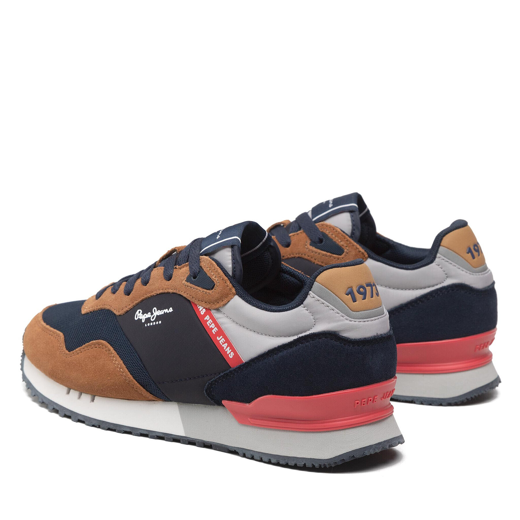 Pepe Jeans Sneakers London One Basic PMS30871 Bleumarin - Pled.ro