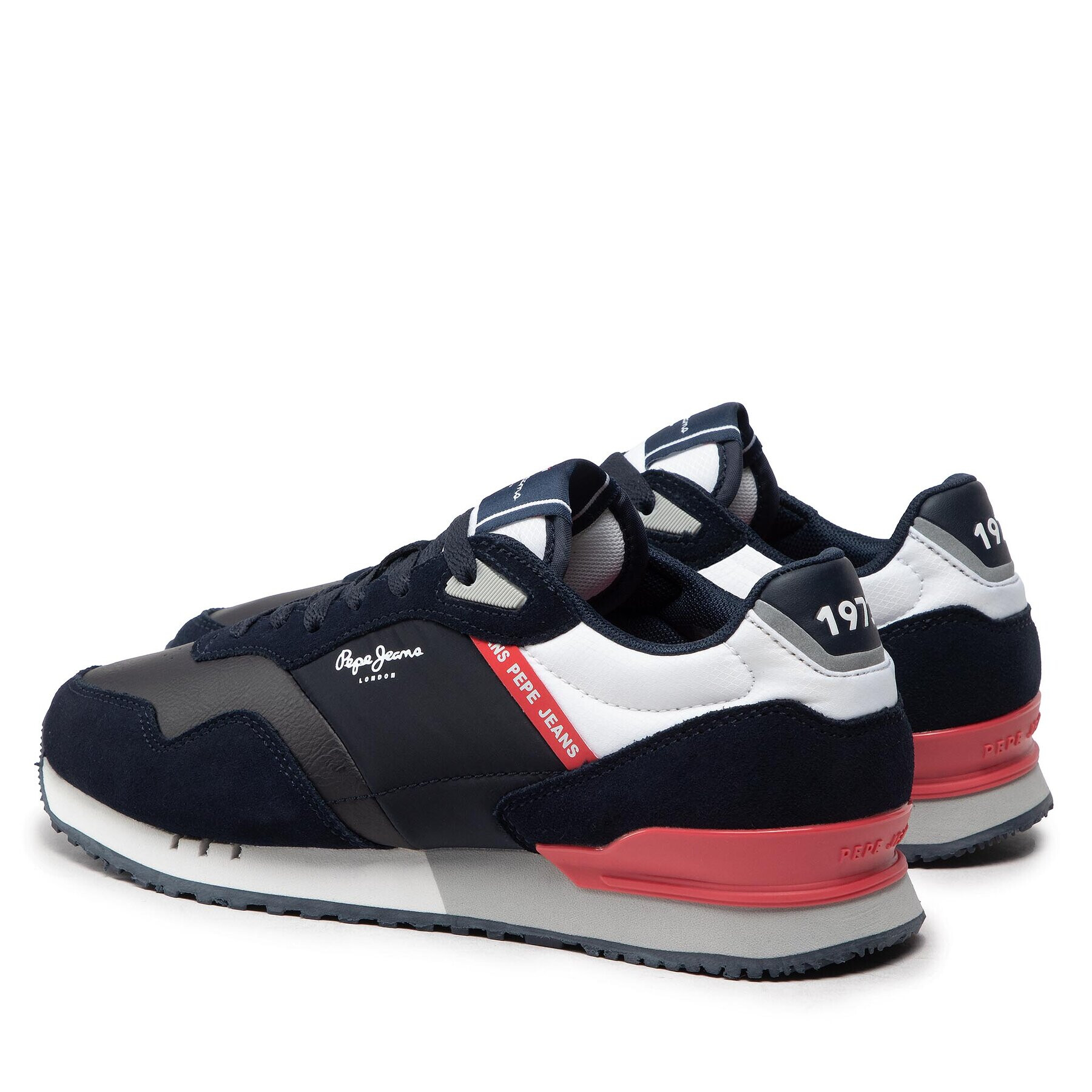 Pepe Jeans Sneakers London One Cover M PMS30872 Bleumarin - Pled.ro