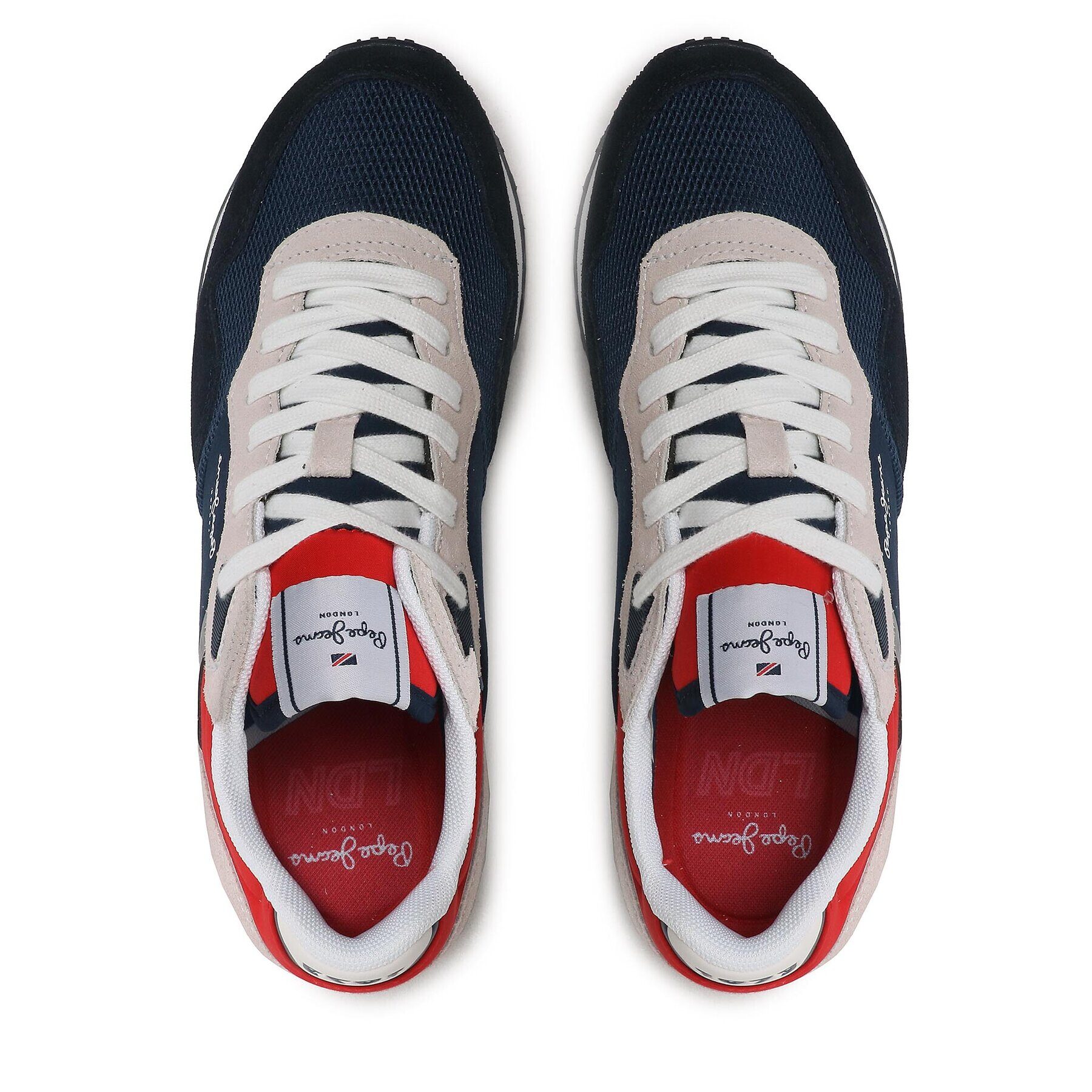 Pepe Jeans Sneakers London One M PMS30934 Bleumarin - Pled.ro