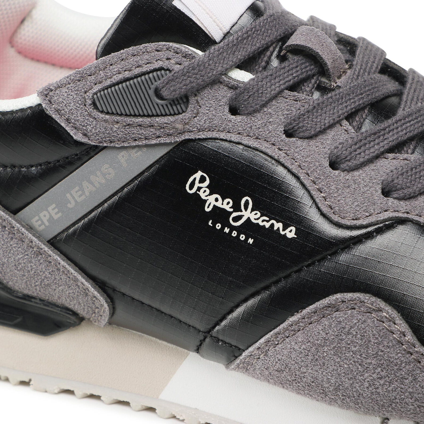 Pepe Jeans Sneakers London W Soft PLS31315 Negru - Pled.ro