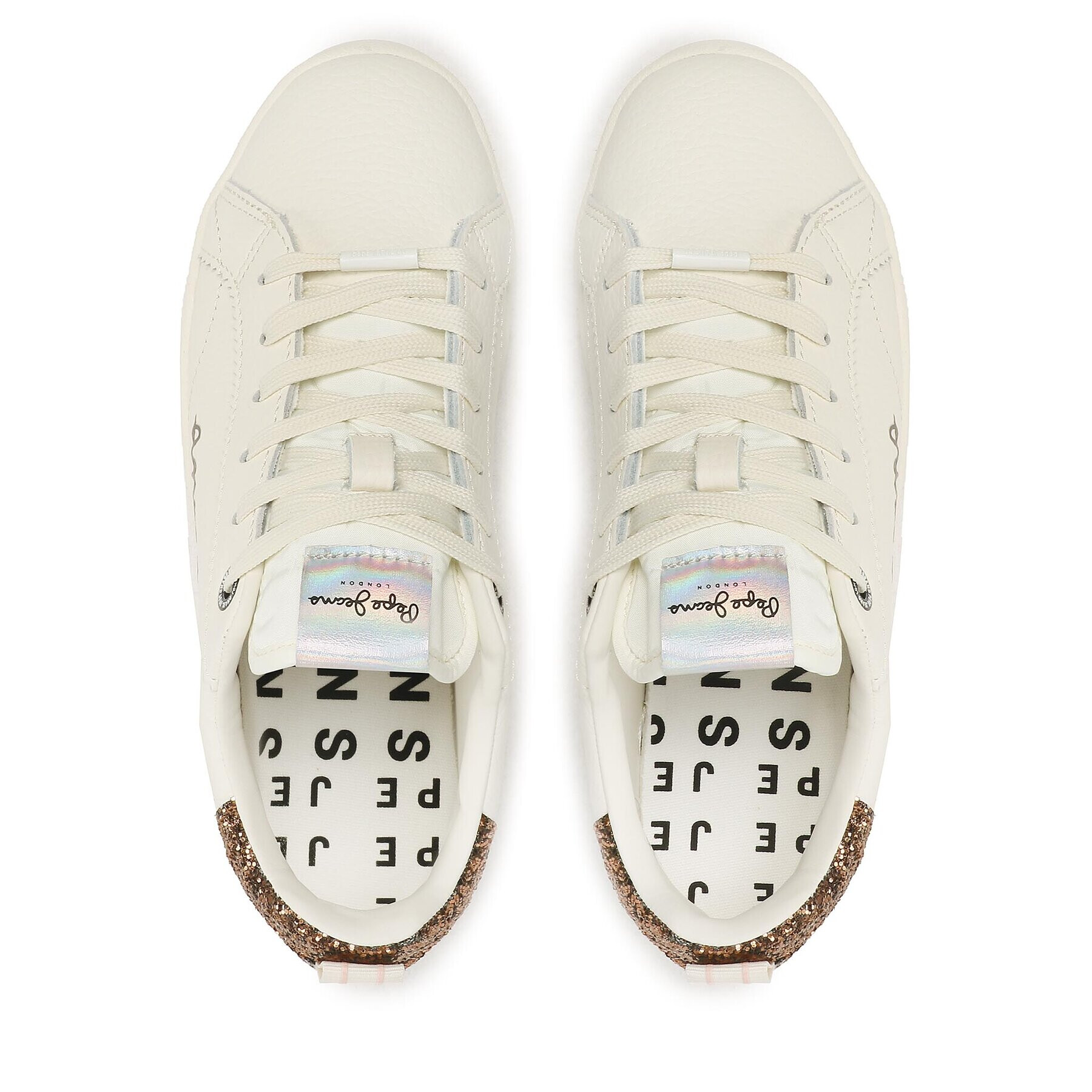 Pepe Jeans Sneakers Milton Essential PLS31371 Bej - Pled.ro