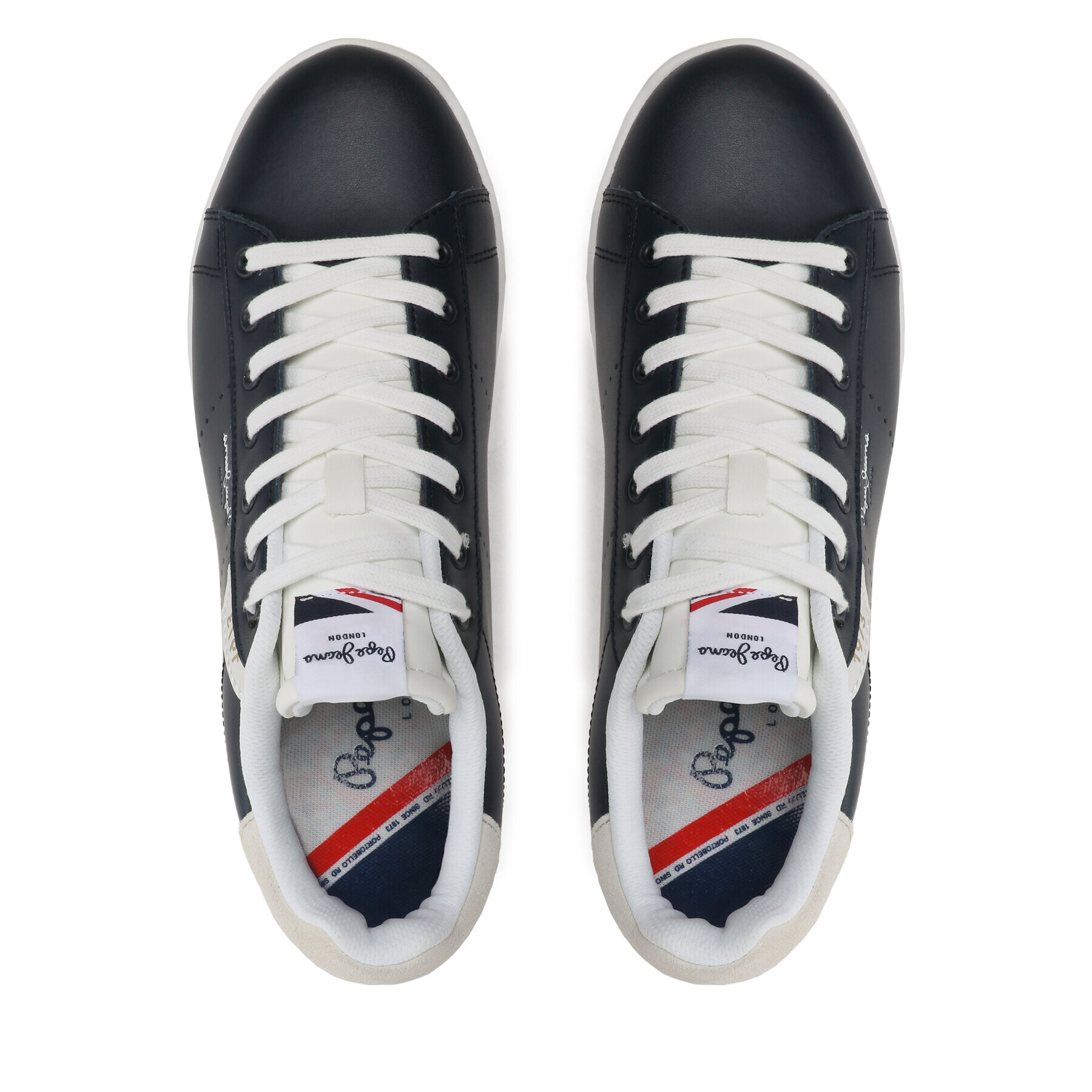 Pepe Jeans Sneakers Player Basic PMS30902 Bleumarin - Pled.ro