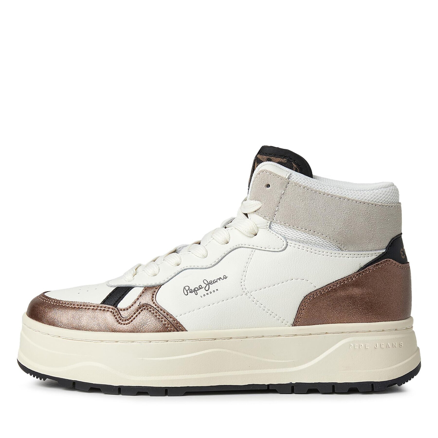 Pepe Jeans Sneakers PLS31500 Alb - Pled.ro