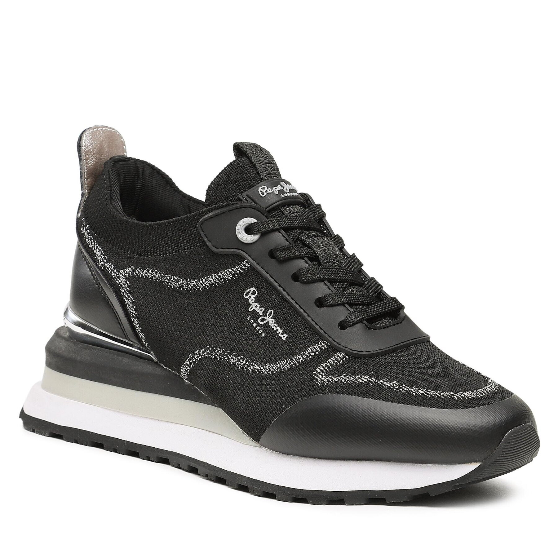 Pepe Jeans Sneakers PLS31509 Negru - Pled.ro