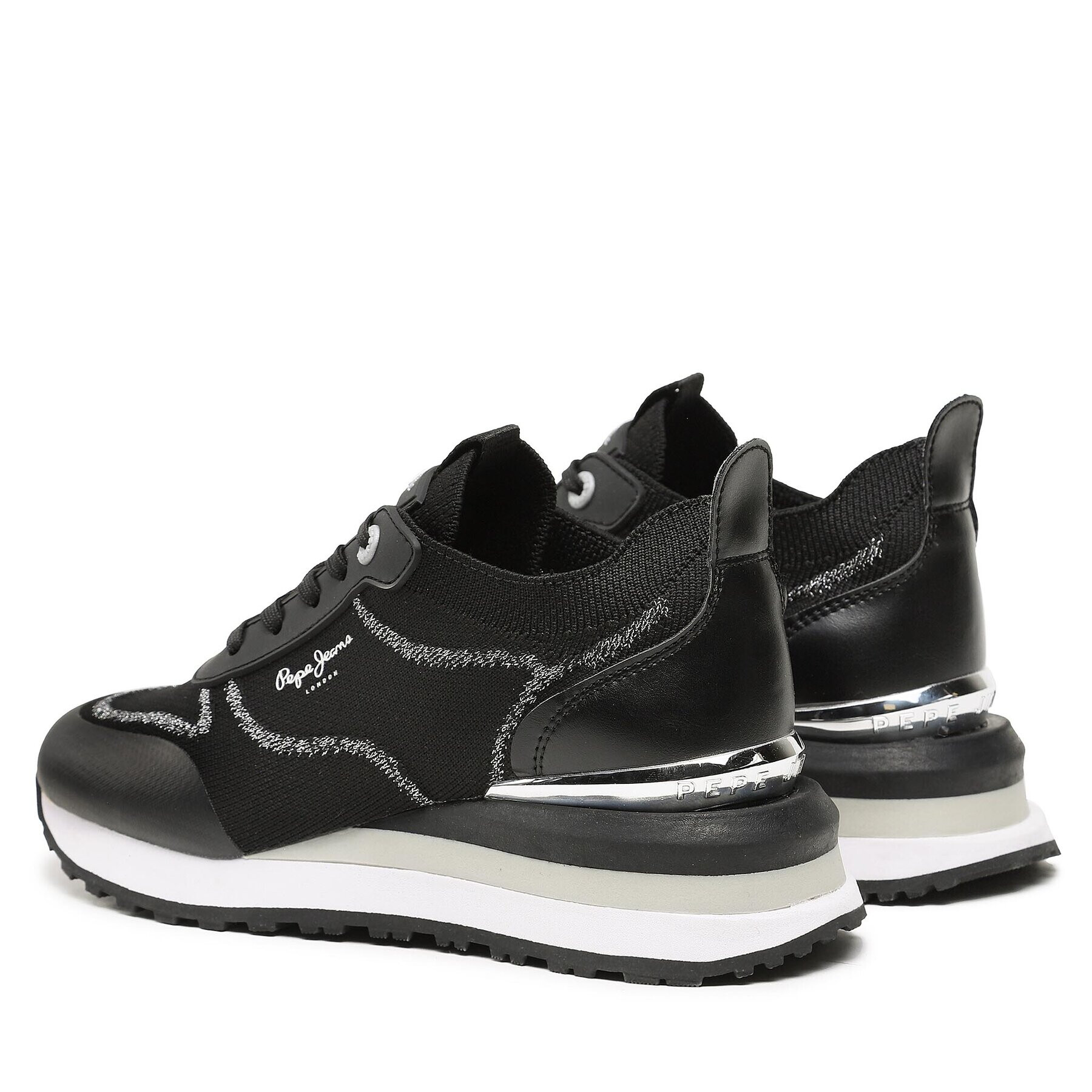 Pepe Jeans Sneakers PLS31509 Negru - Pled.ro