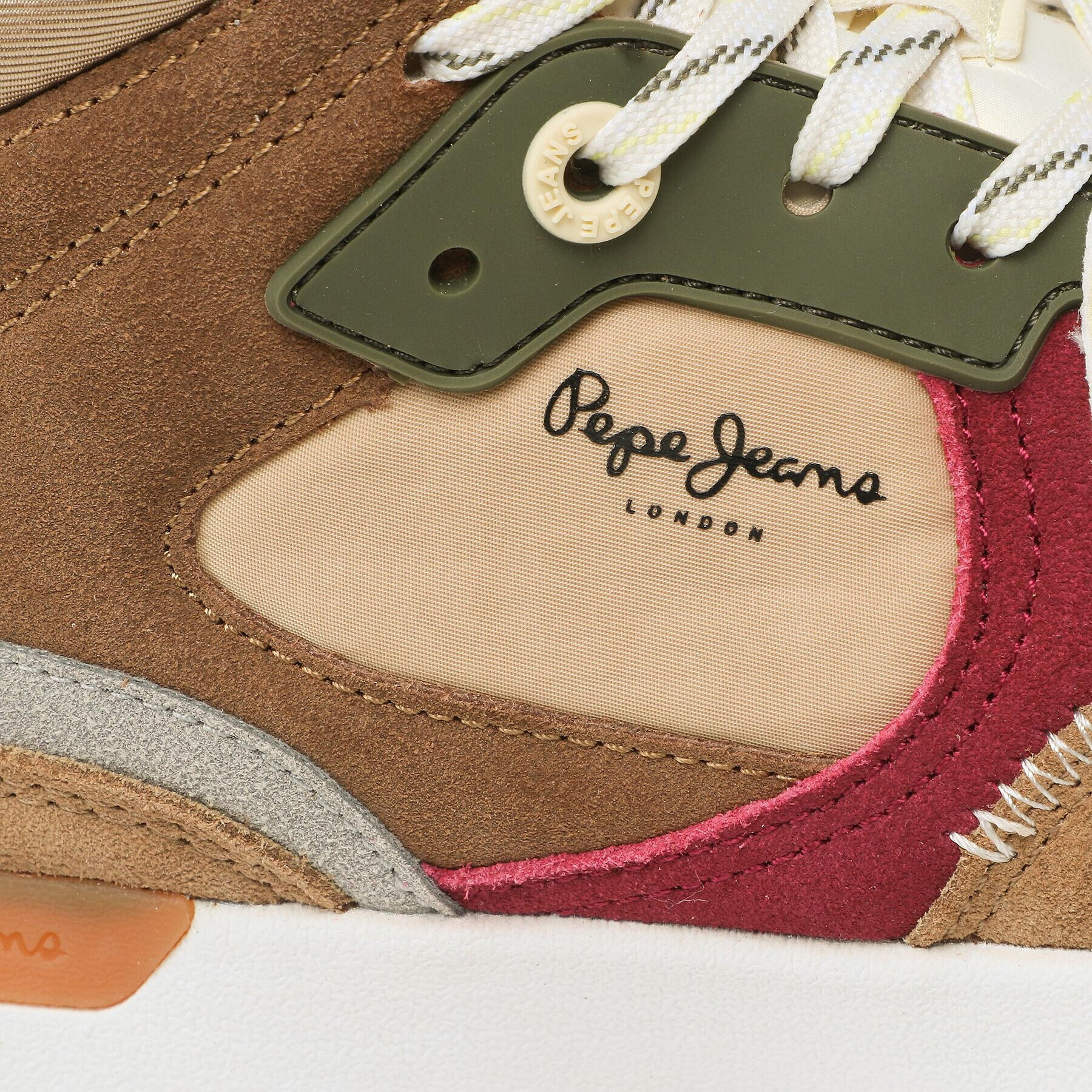 Pepe Jeans Sneakers PLS31516 Maro - Pled.ro