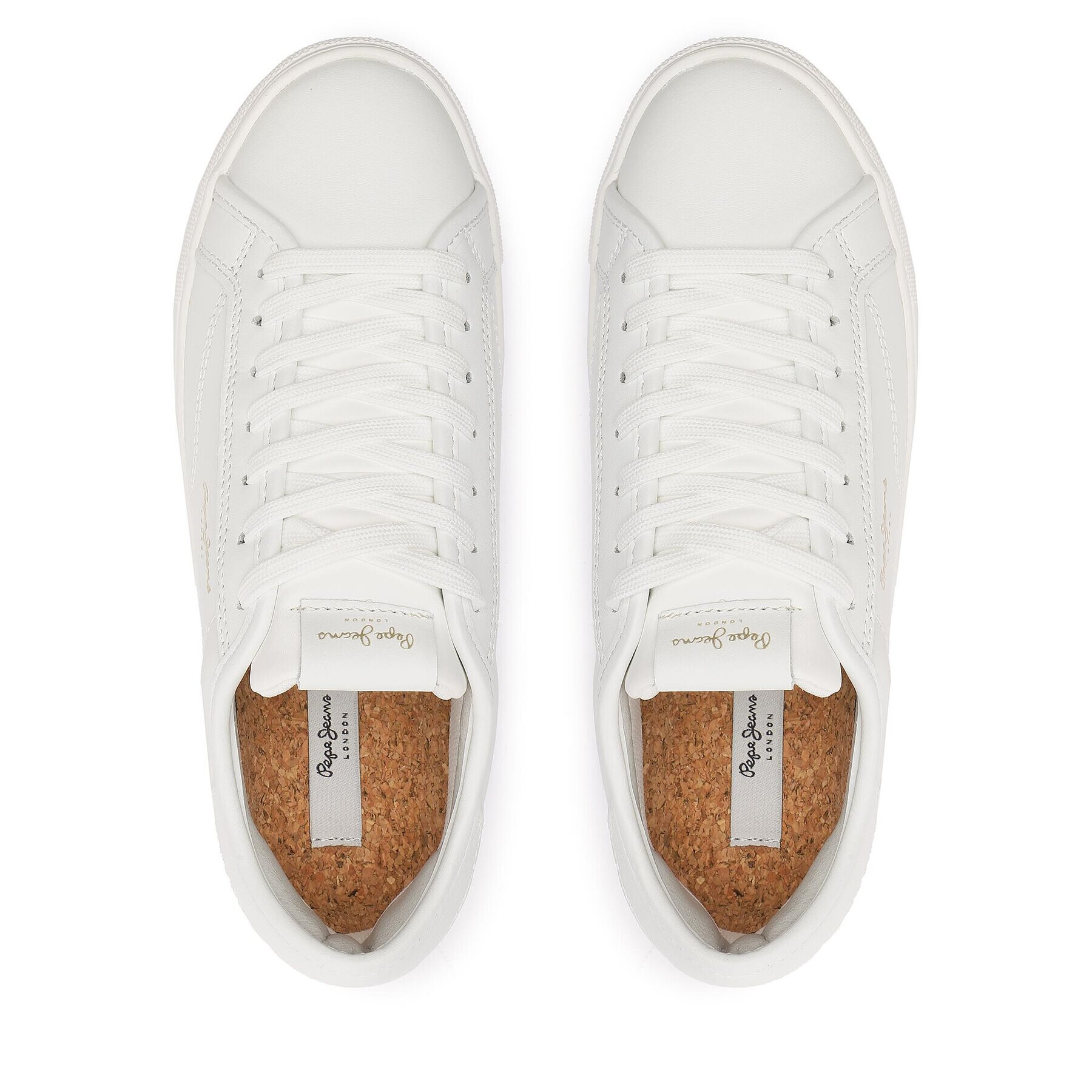 Pepe Jeans Sneakers PLS31538 Alb - Pled.ro