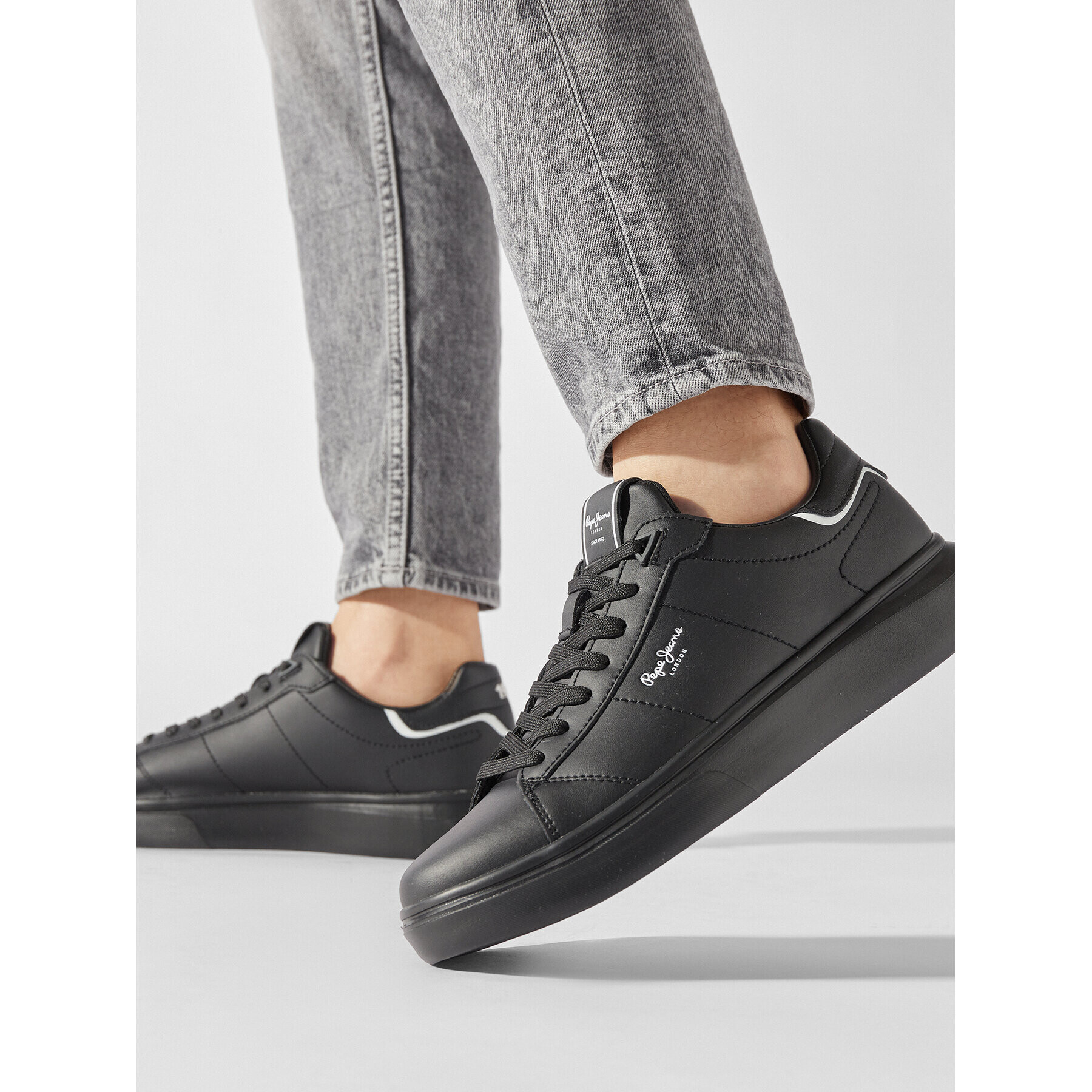 Pepe Jeans Sneakers PMS30981 Negru - Pled.ro