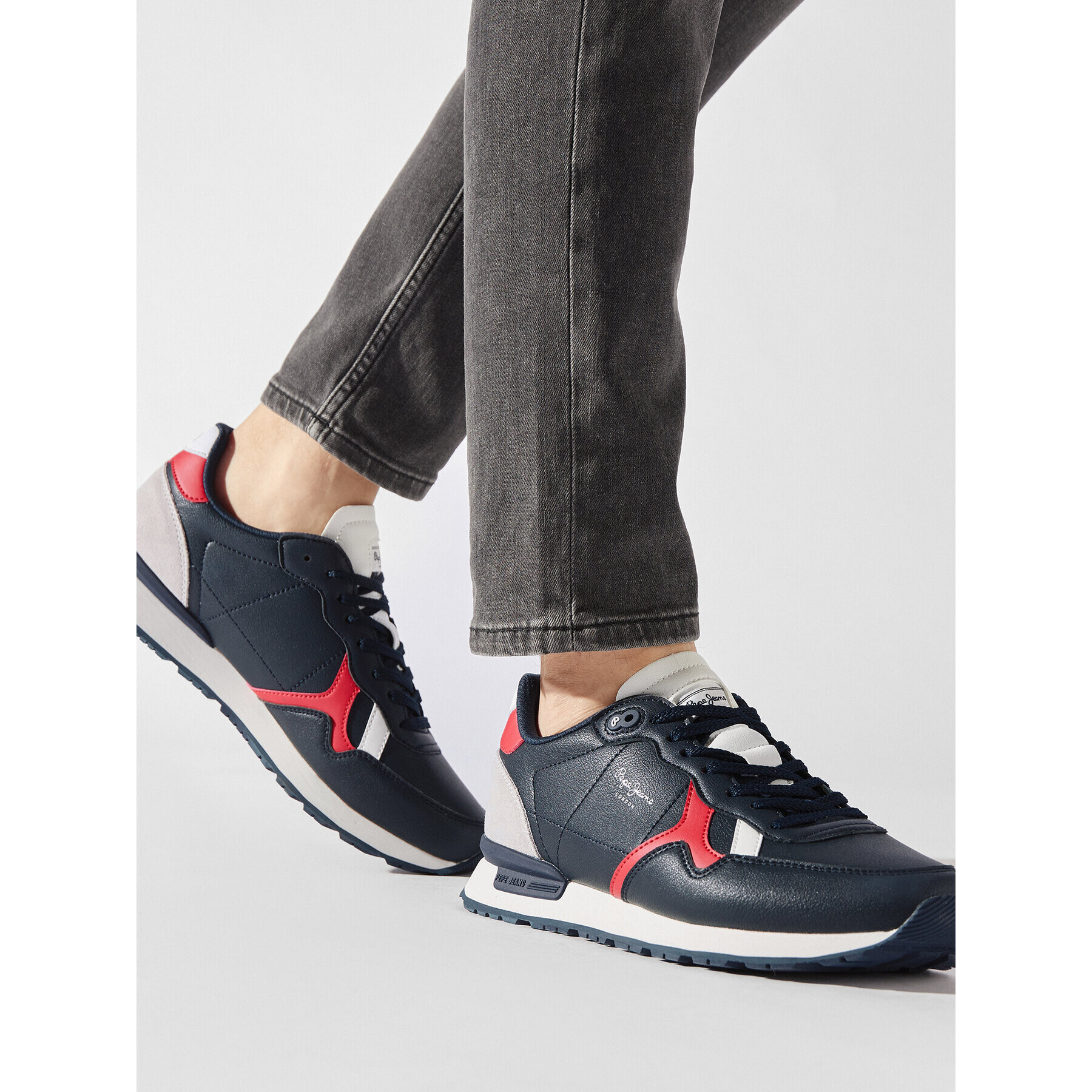 Pepe Jeans Sneakers PMS30982 Bleumarin - Pled.ro