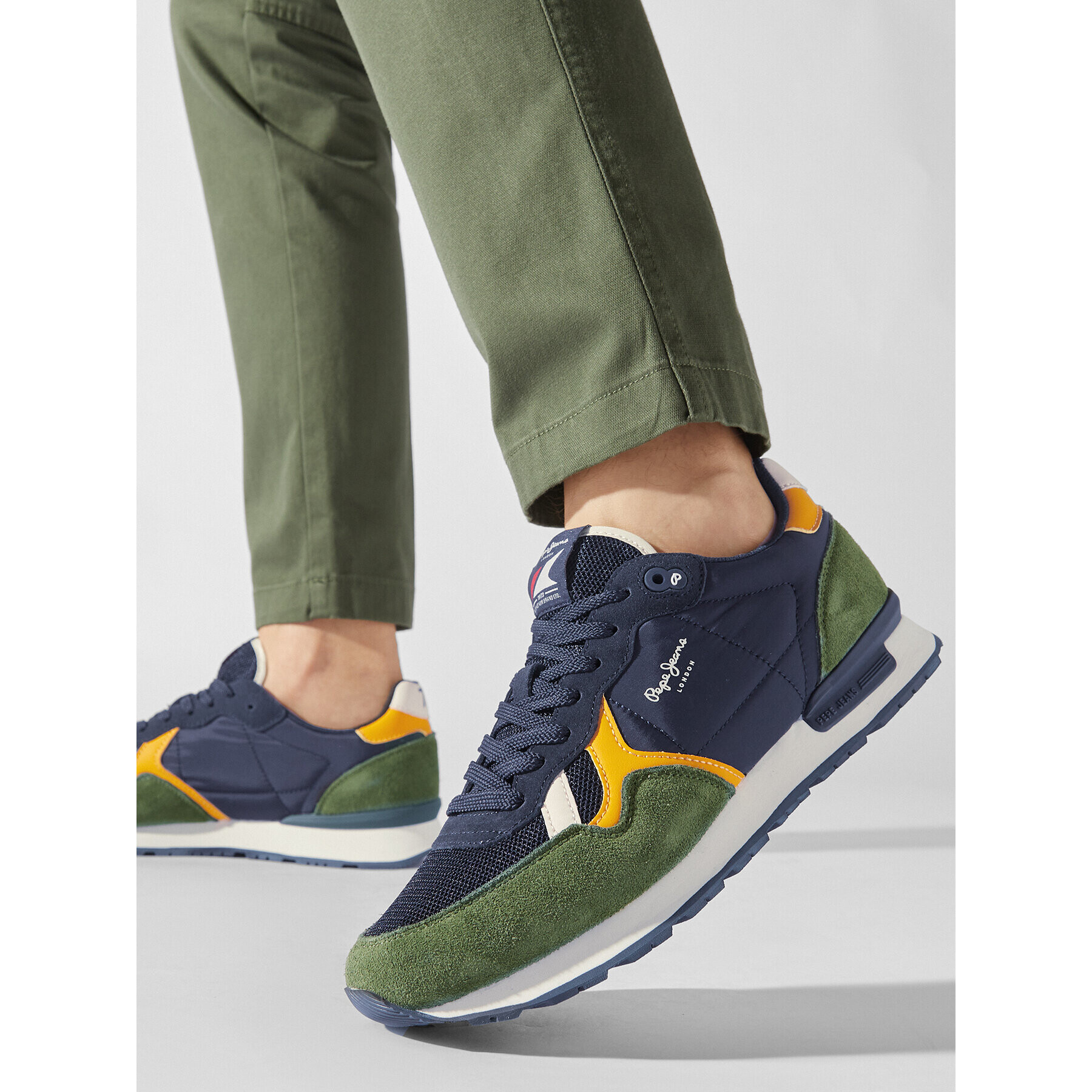 Pepe Jeans Sneakers PMS30983 Bleumarin - Pled.ro