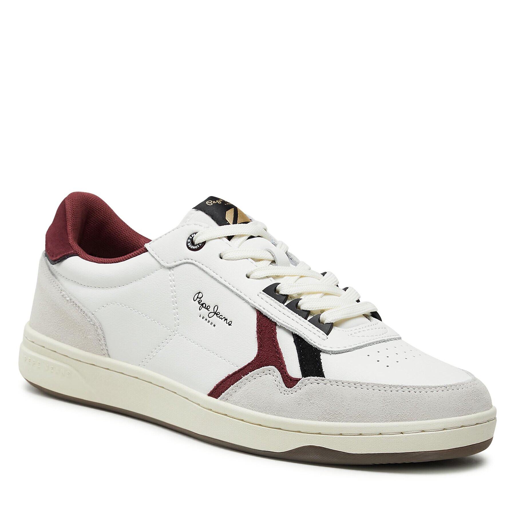 Pepe Jeans Sneakers PMS31001 Alb - Pled.ro