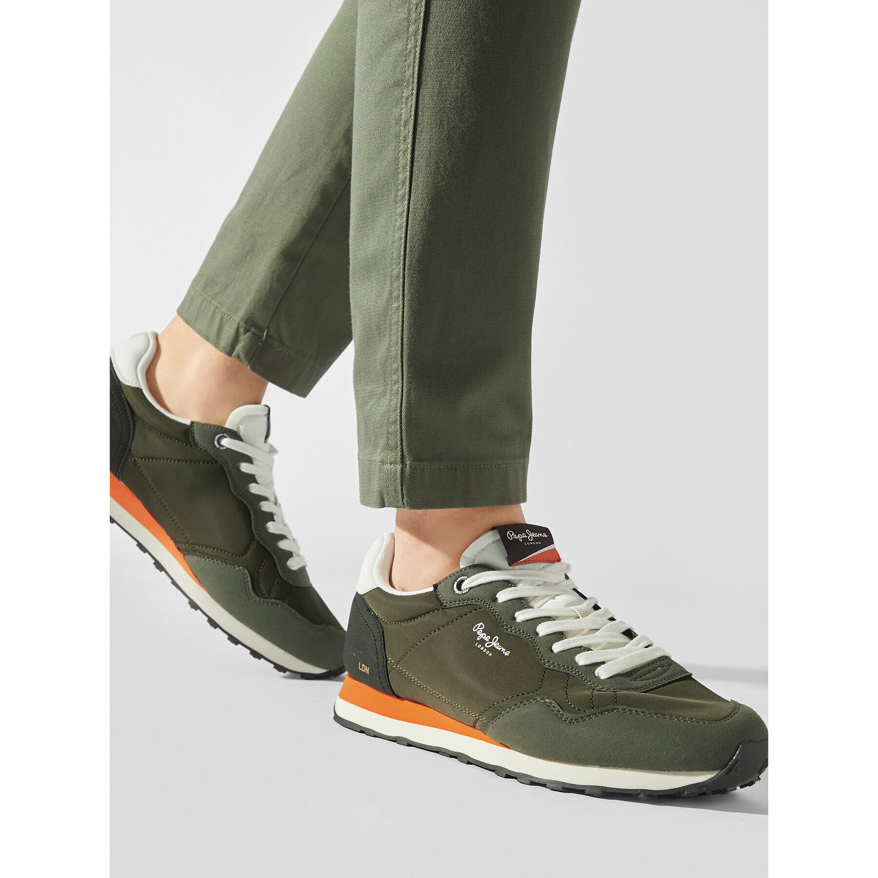 Pepe Jeans Sneakers PMS31018 Verde - Pled.ro