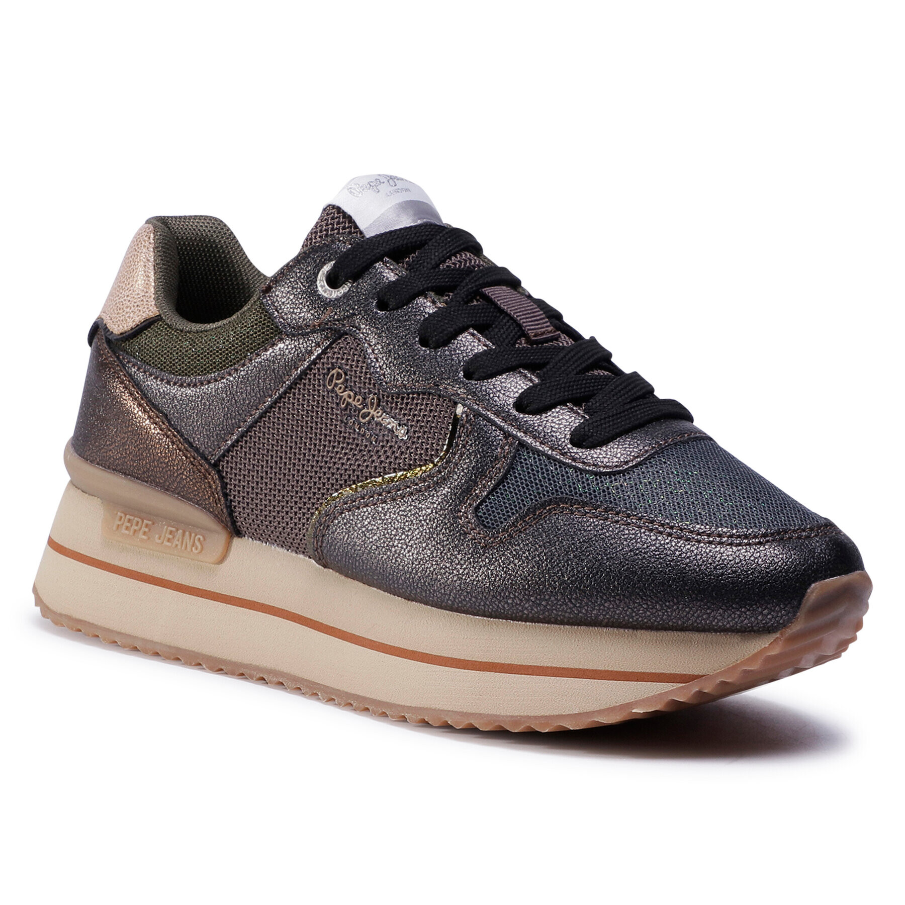 Pepe Jeans Sneakers Rusper City PLS31068 Maro - Pled.ro