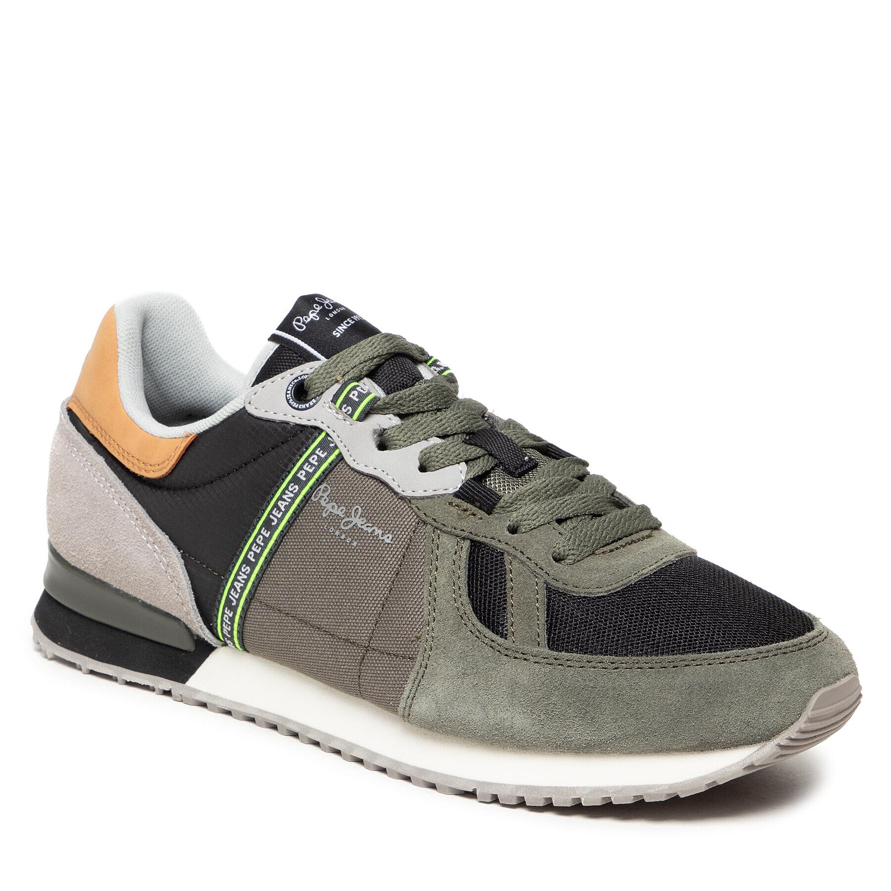 Pepe Jeans Sneakers Tinker Zero Tape PMS30772 Verde - Pled.ro