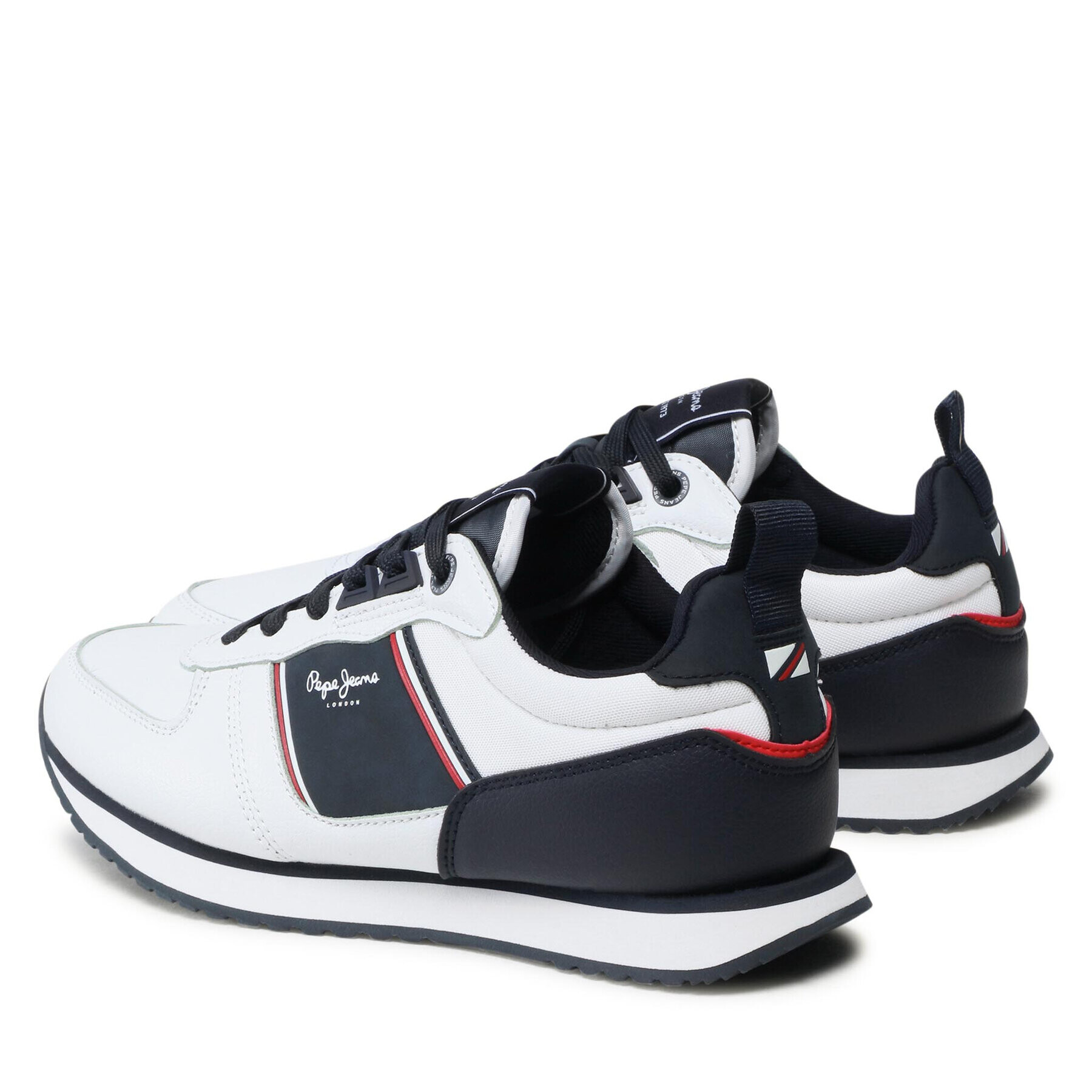 Pepe Jeans Sneakers Tour Club Basic 22 PMS30882 Alb - Pled.ro