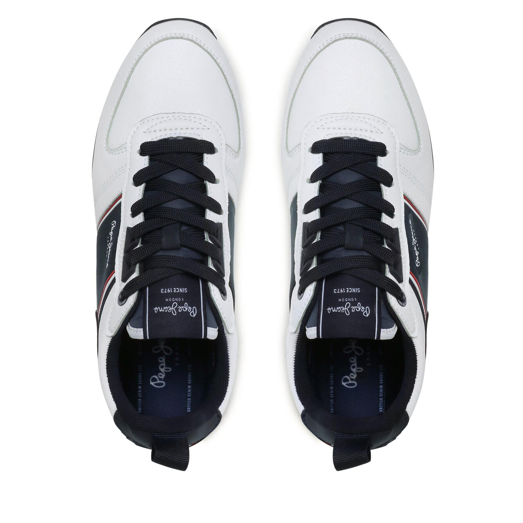 Pepe Jeans Sneakers Tour Club Basic 22 PMS30882 Alb - Pled.ro