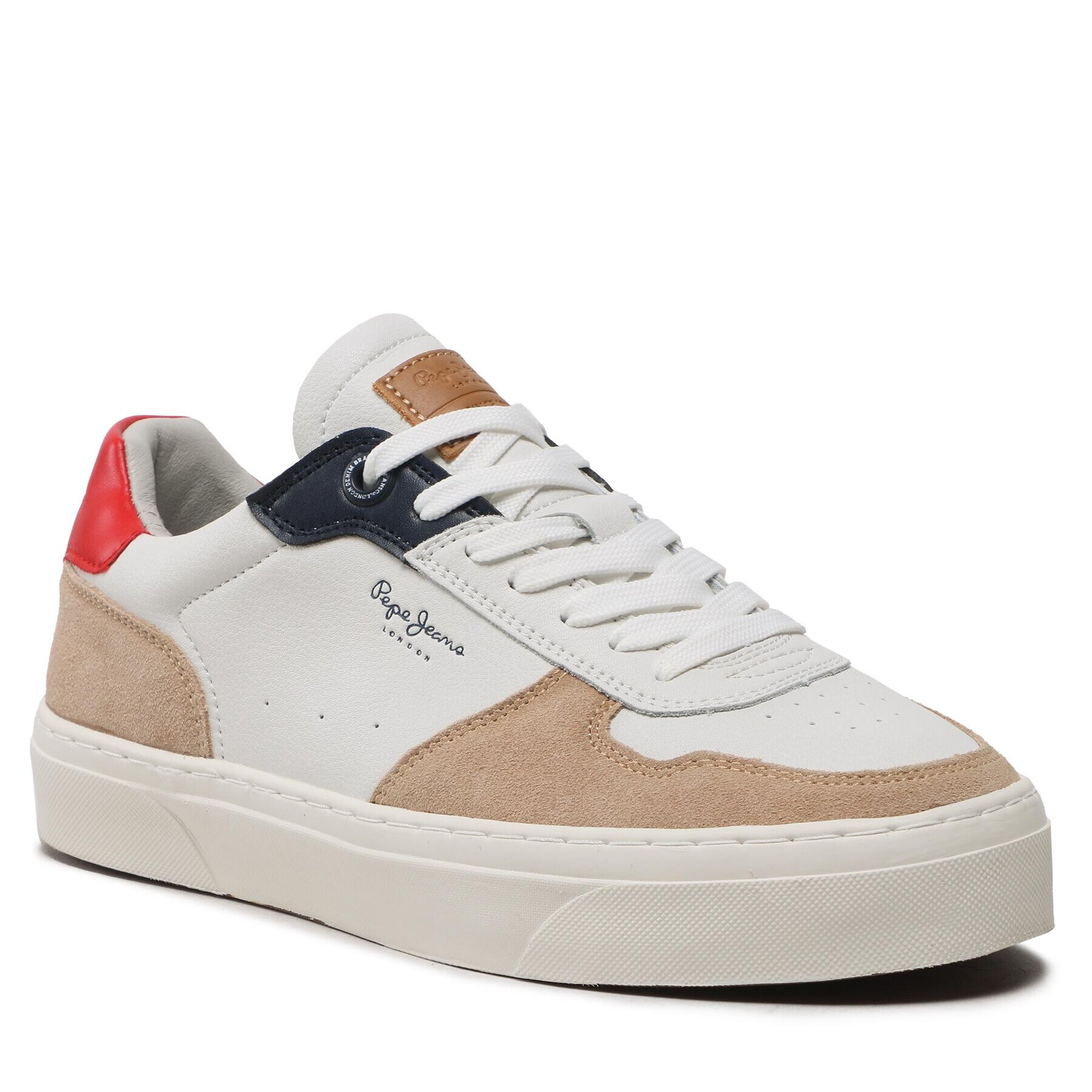 Pepe Jeans Sneakers Yogi Streett 3.0 PMS30929 Alb - Pled.ro