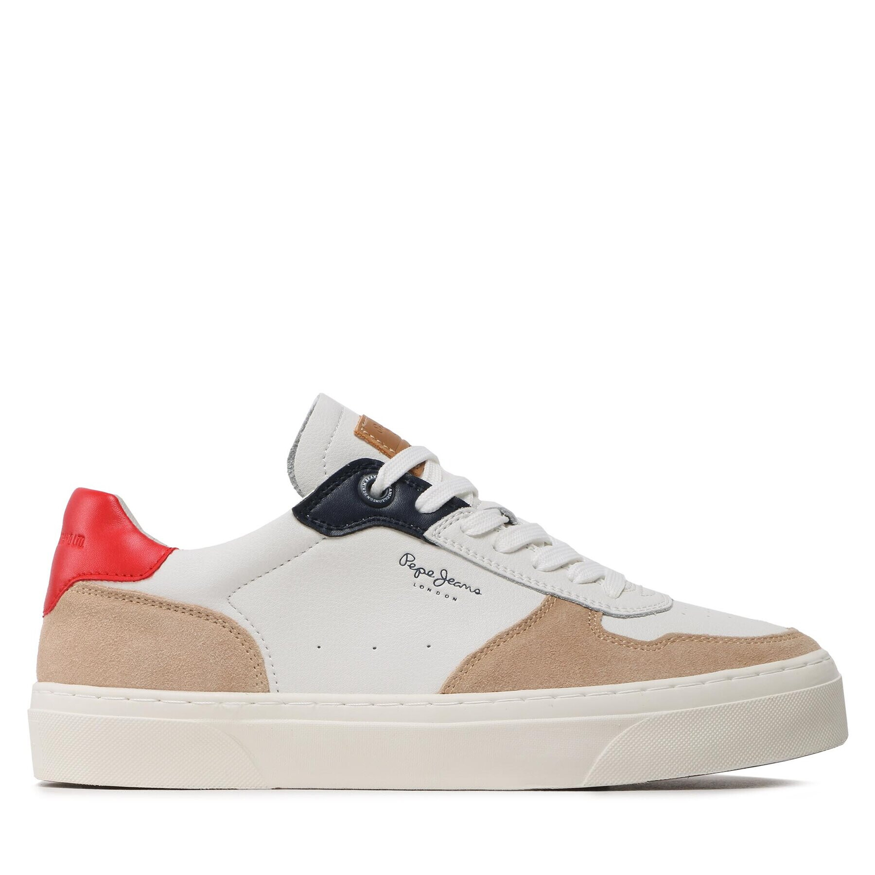 Pepe Jeans Sneakers Yogi Streett 3.0 PMS30929 Alb - Pled.ro