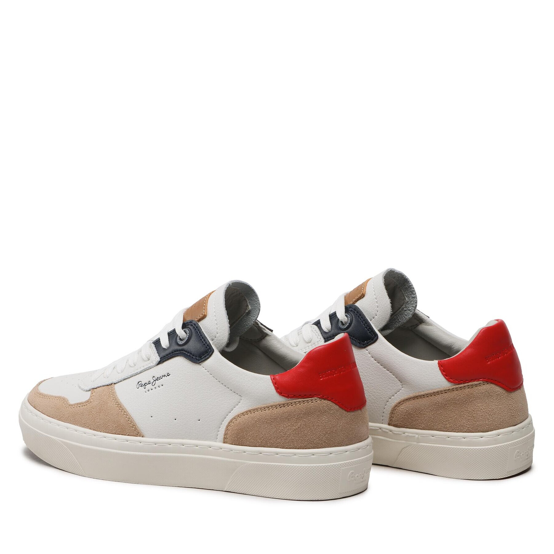 Pepe Jeans Sneakers Yogi Streett 3.0 PMS30929 Alb - Pled.ro