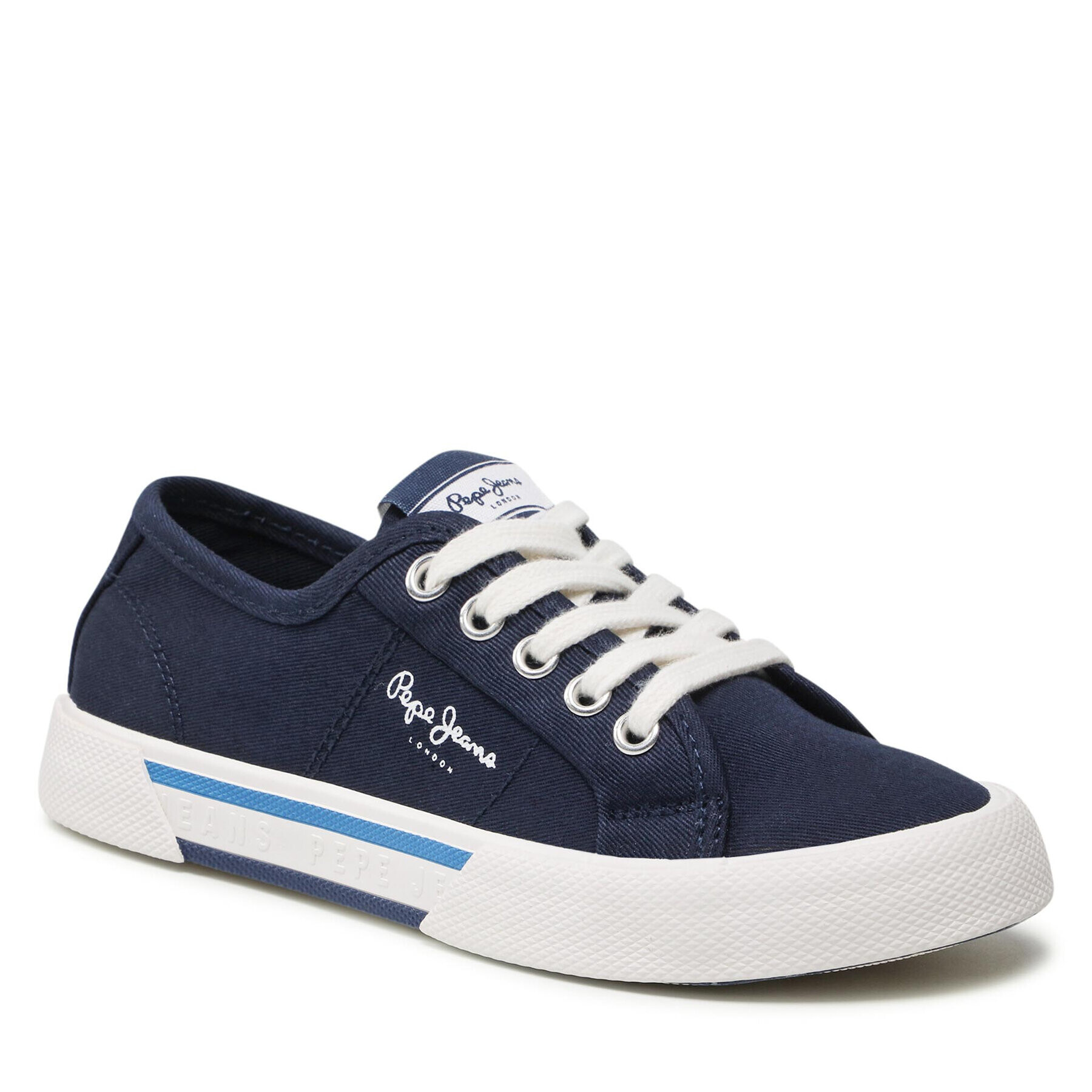 Pepe Jeans Teniși Brady Boy Basic PBS30527 Bleumarin - Pled.ro