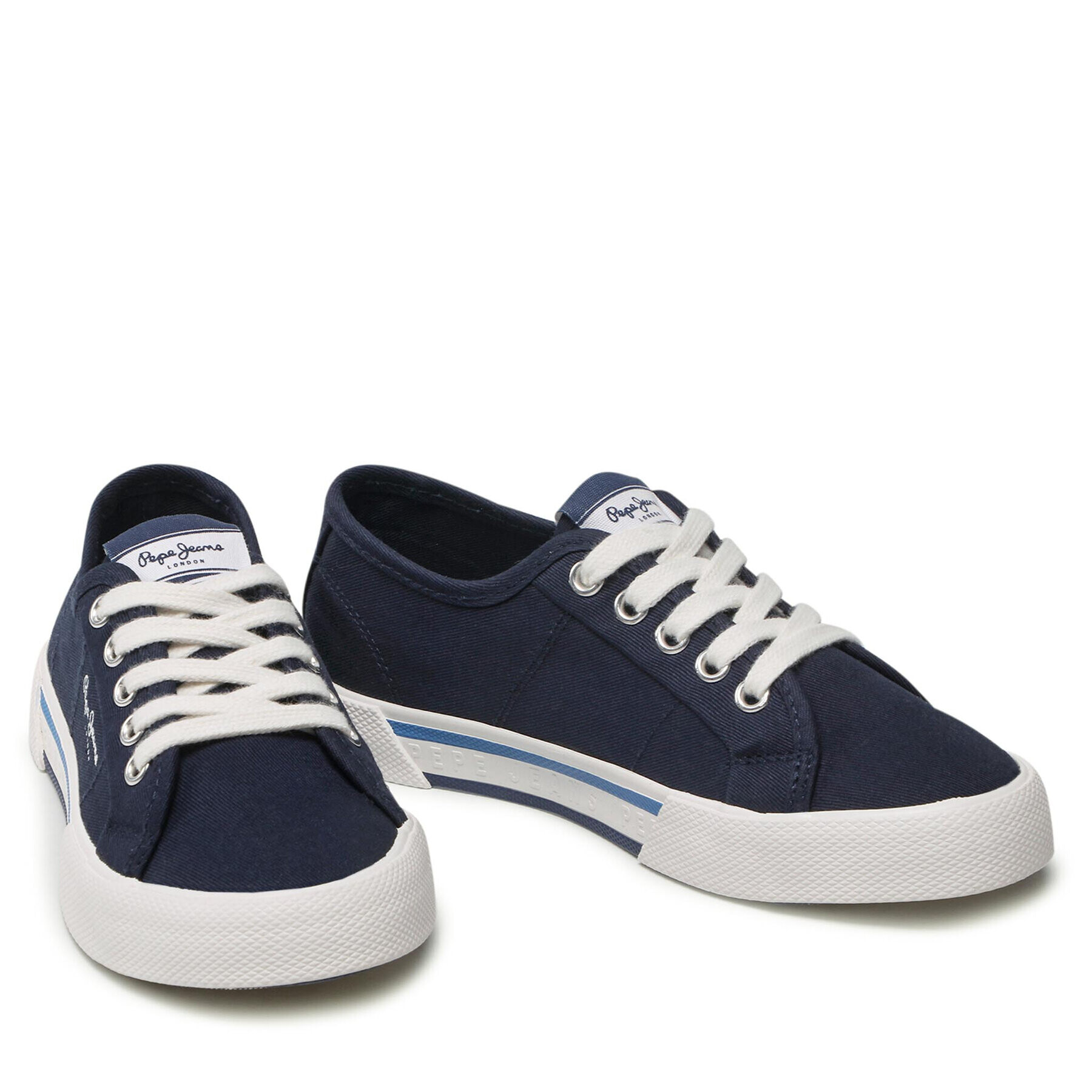 Pepe Jeans Teniși Brady Boy Basic PBS30527 Bleumarin - Pled.ro