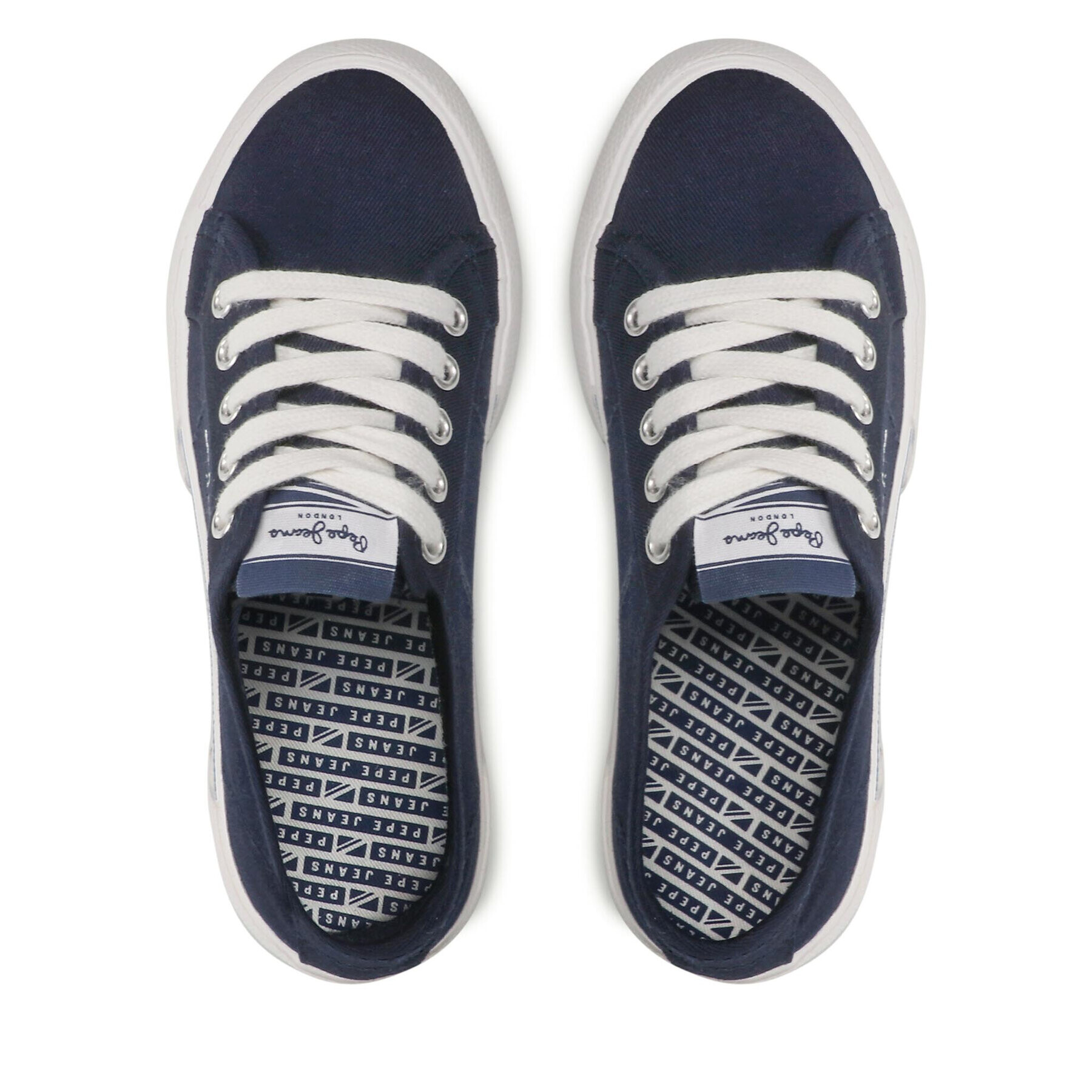 Pepe Jeans Teniși Brady Boy Basic PBS30527 Bleumarin - Pled.ro