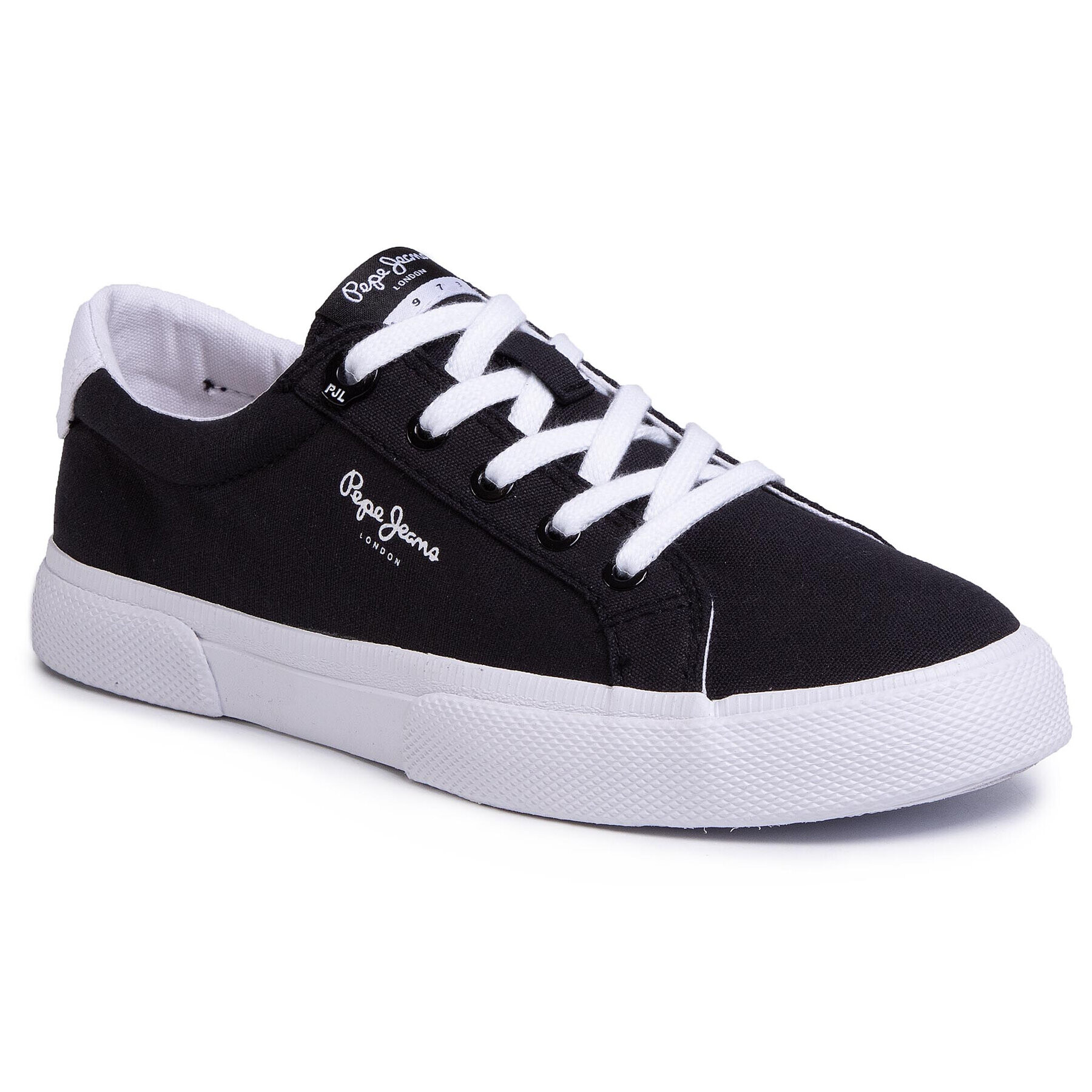 Pepe Jeans Teniși Kenton Basic PLS30990 Negru - Pled.ro