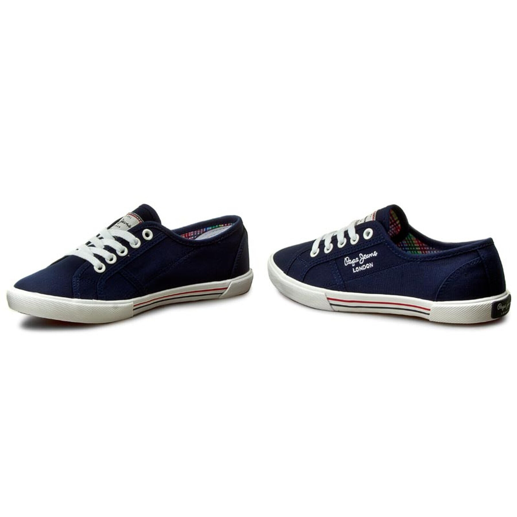 Pepe Jeans Teniși Aberlady Basic 17 PLS30500 Bleumarin - Pled.ro