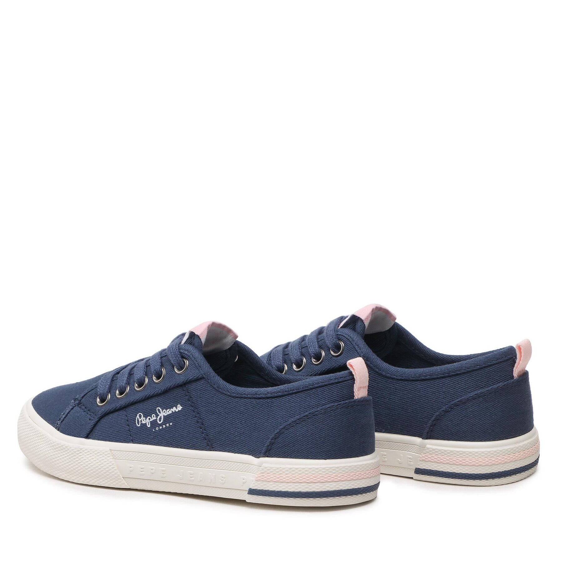 Pepe Jeans Teniși Brady Basic G PGS30561 Bleumarin - Pled.ro