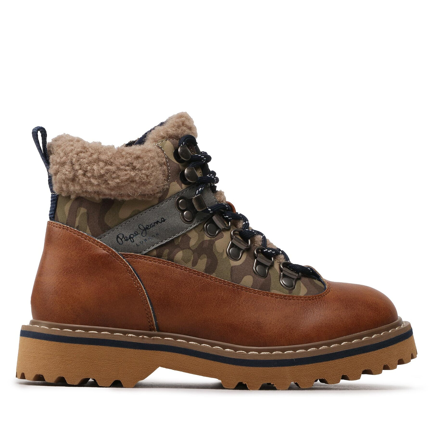 Pepe Jeans Trappers Leia K2 Boys PBS50099 Maro - Pled.ro