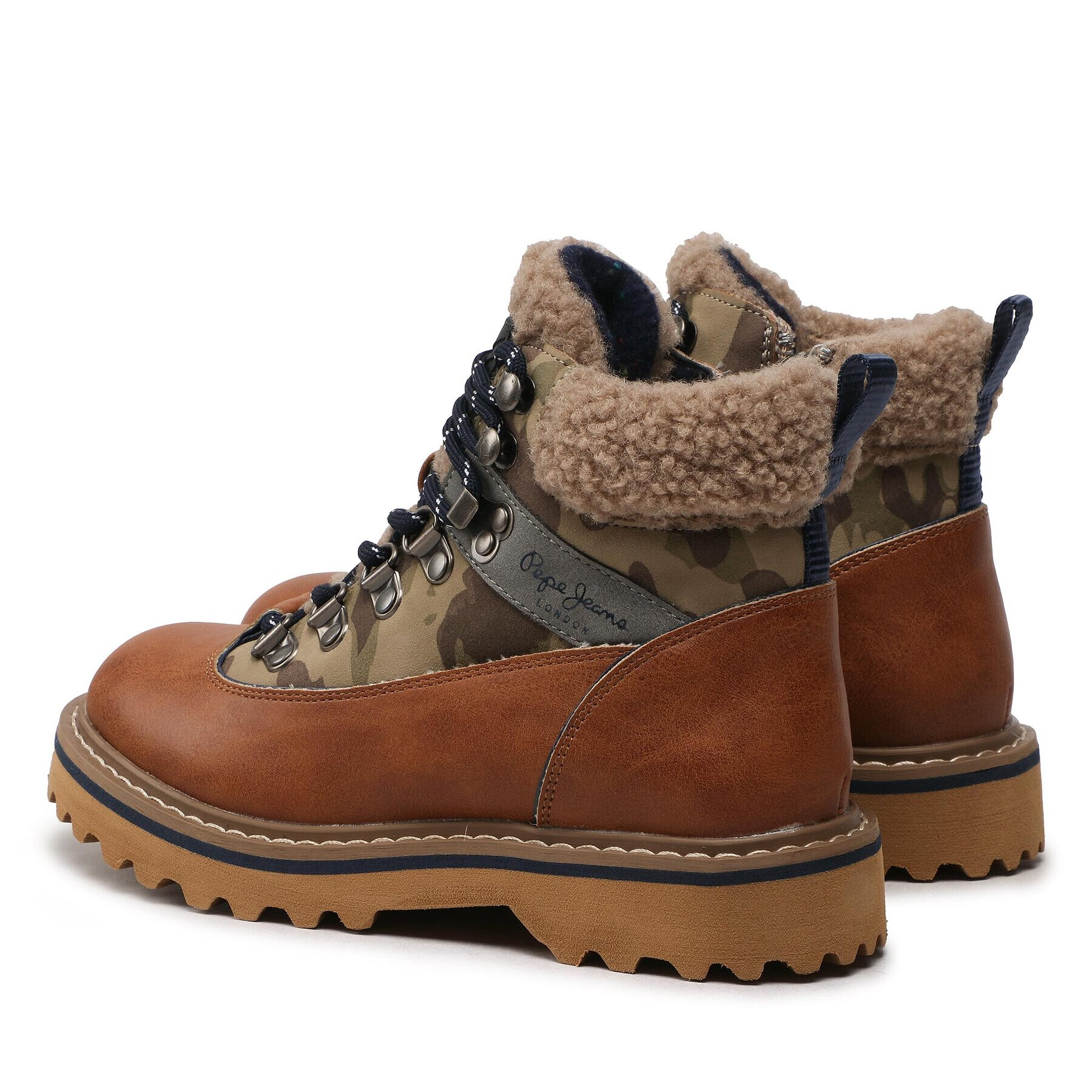 Pepe Jeans Trappers Leia K2 Boys PBS50099 Maro - Pled.ro