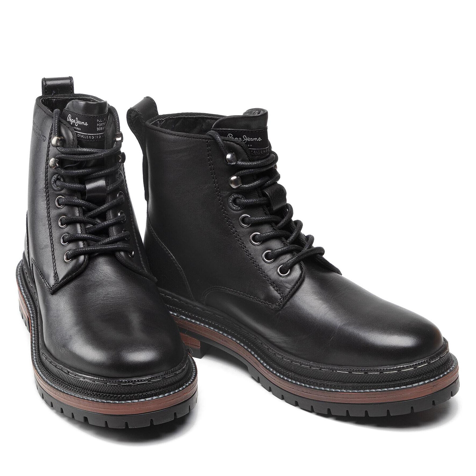 Pepe Jeans Trappers Martin Boot PMS50205 Negru - Pled.ro