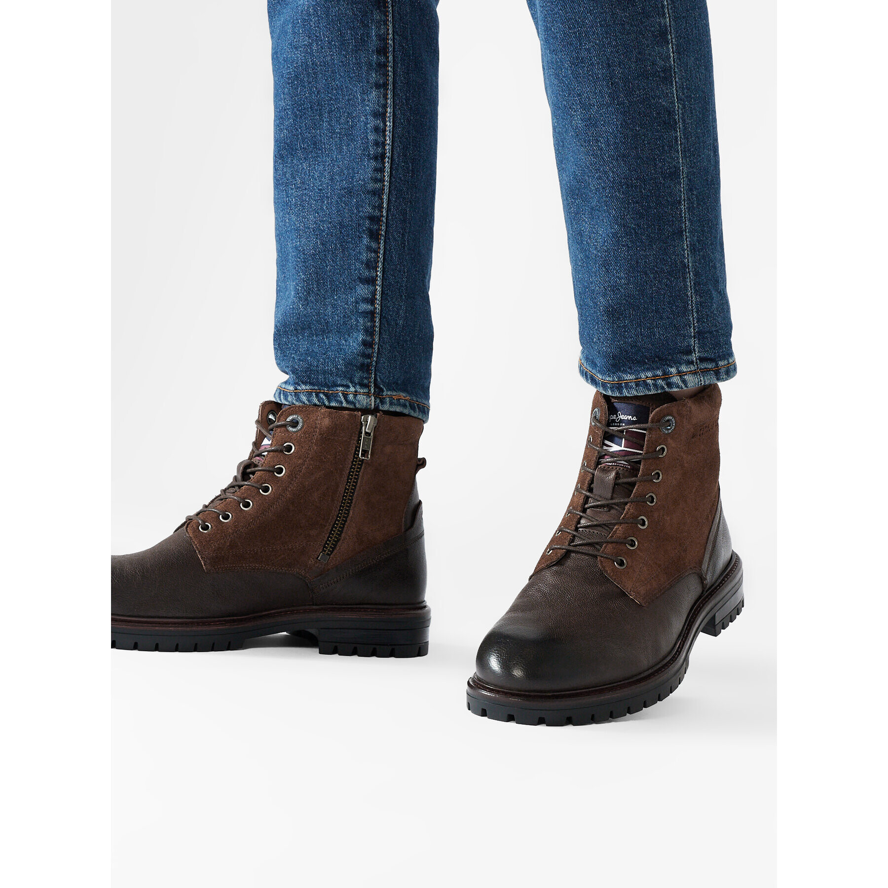 Pepe Jeans Trappers Ned Boot Comb PMS50209 Maro - Pled.ro