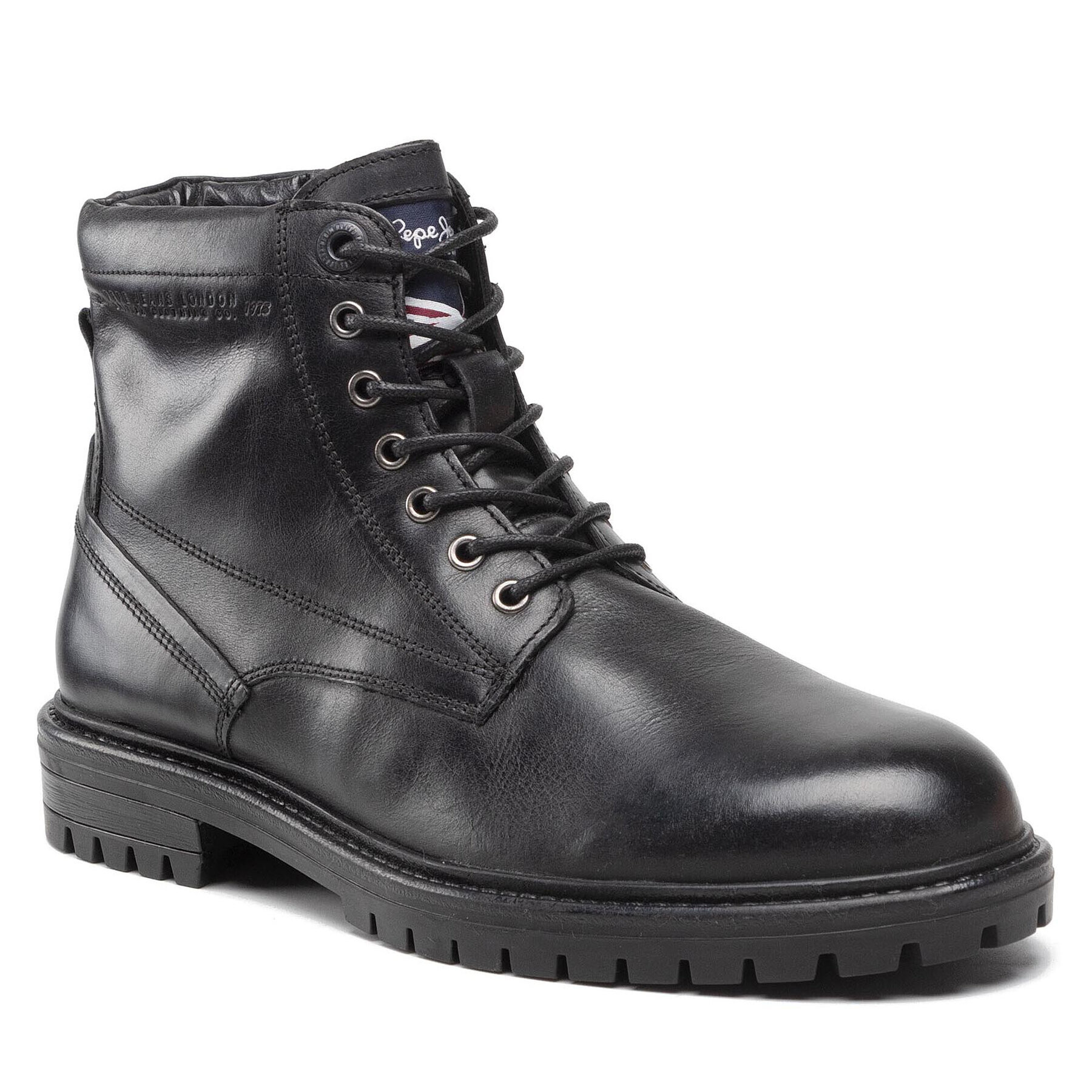 Pepe Jeans Trappers Ned Boot Lth PMS50210 Negru - Pled.ro