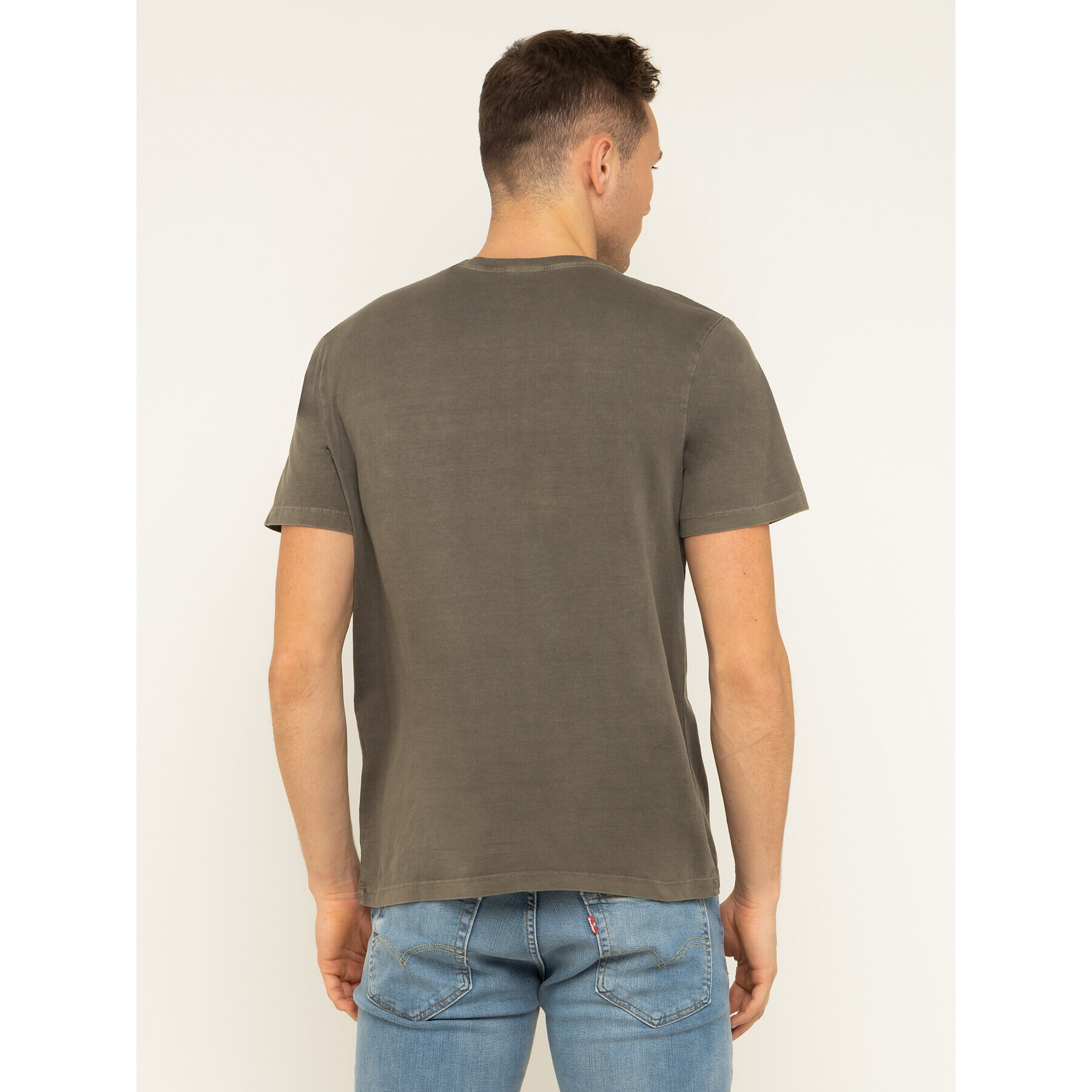 Pepe Jeans Tricou Ben PM506903 Maro Regular Fit - Pled.ro