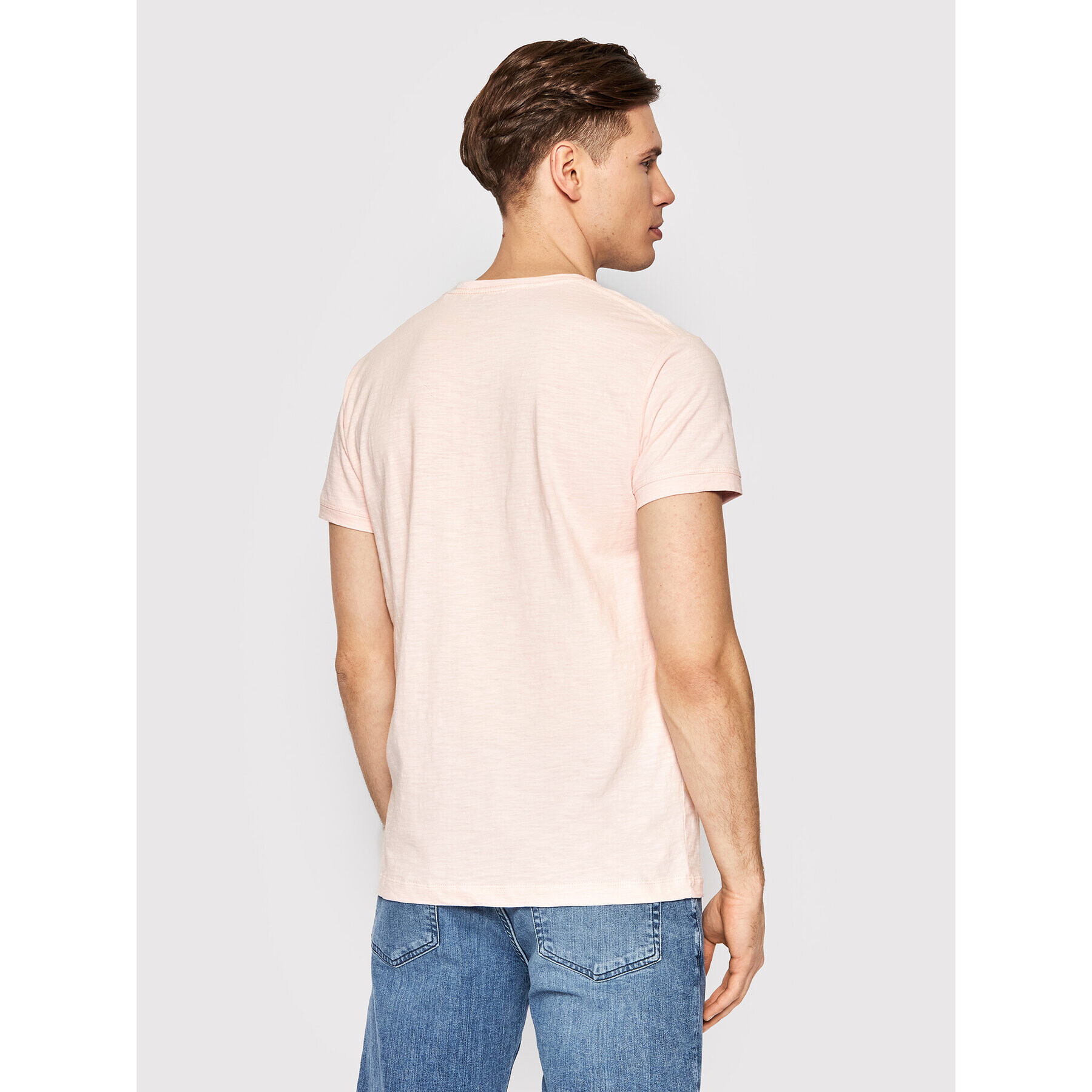 Pepe Jeans Tricou Golders PM508105 Roz Slim Fit - Pled.ro