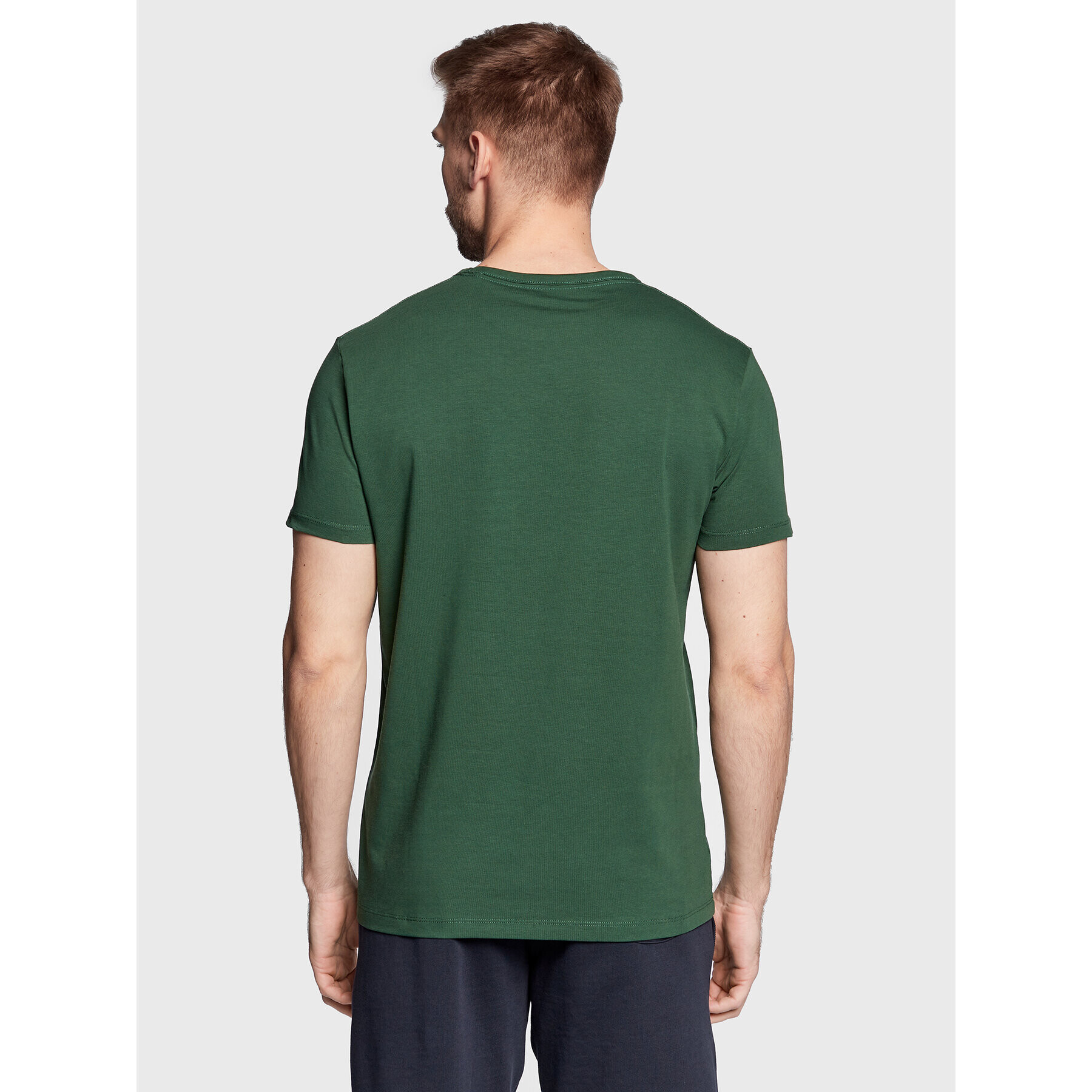 Pepe Jeans Tricou PM508212 Verde Slim Fit - Pled.ro