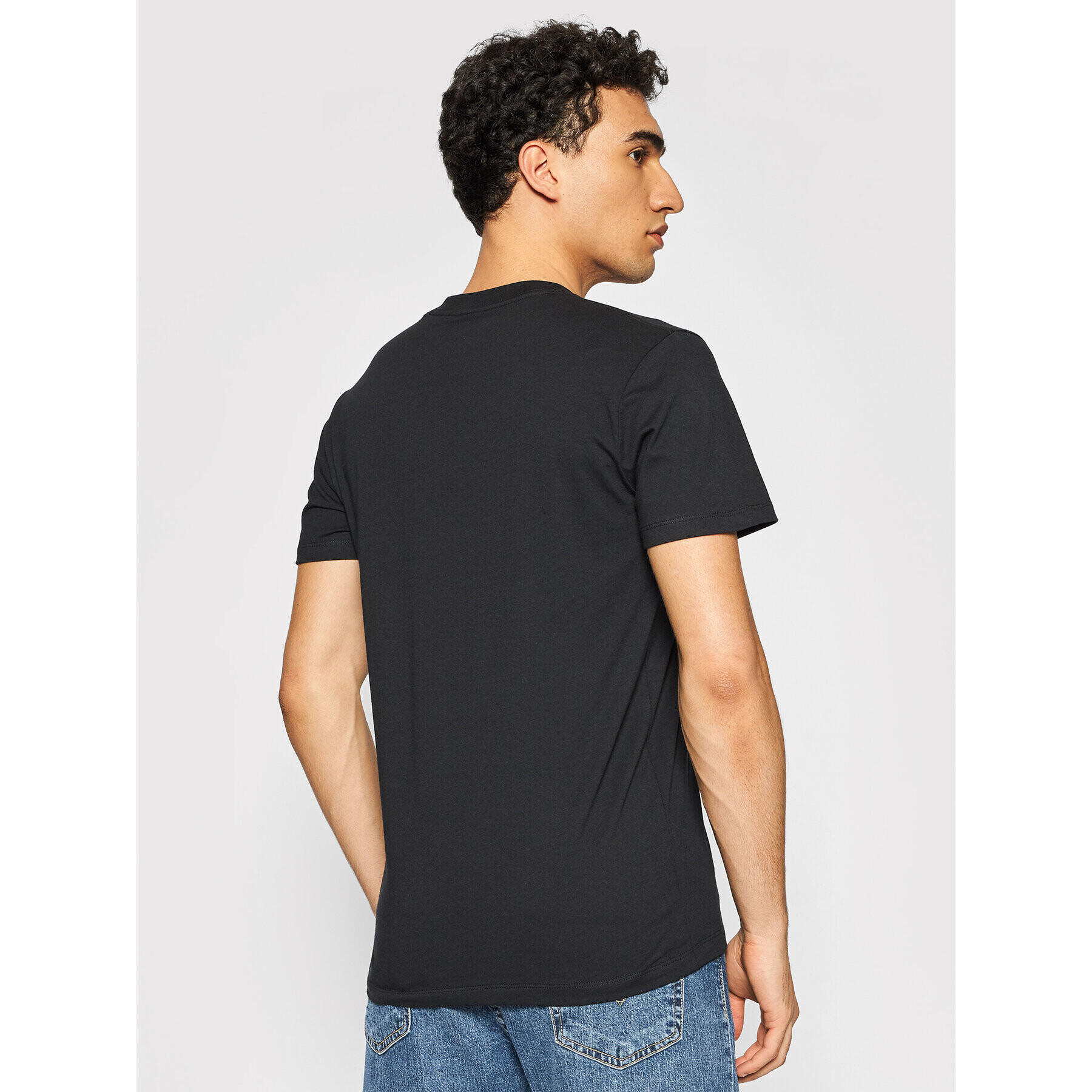 Pepe Jeans Tricou Wells PM507875 Negru Regular Fit - Pled.ro