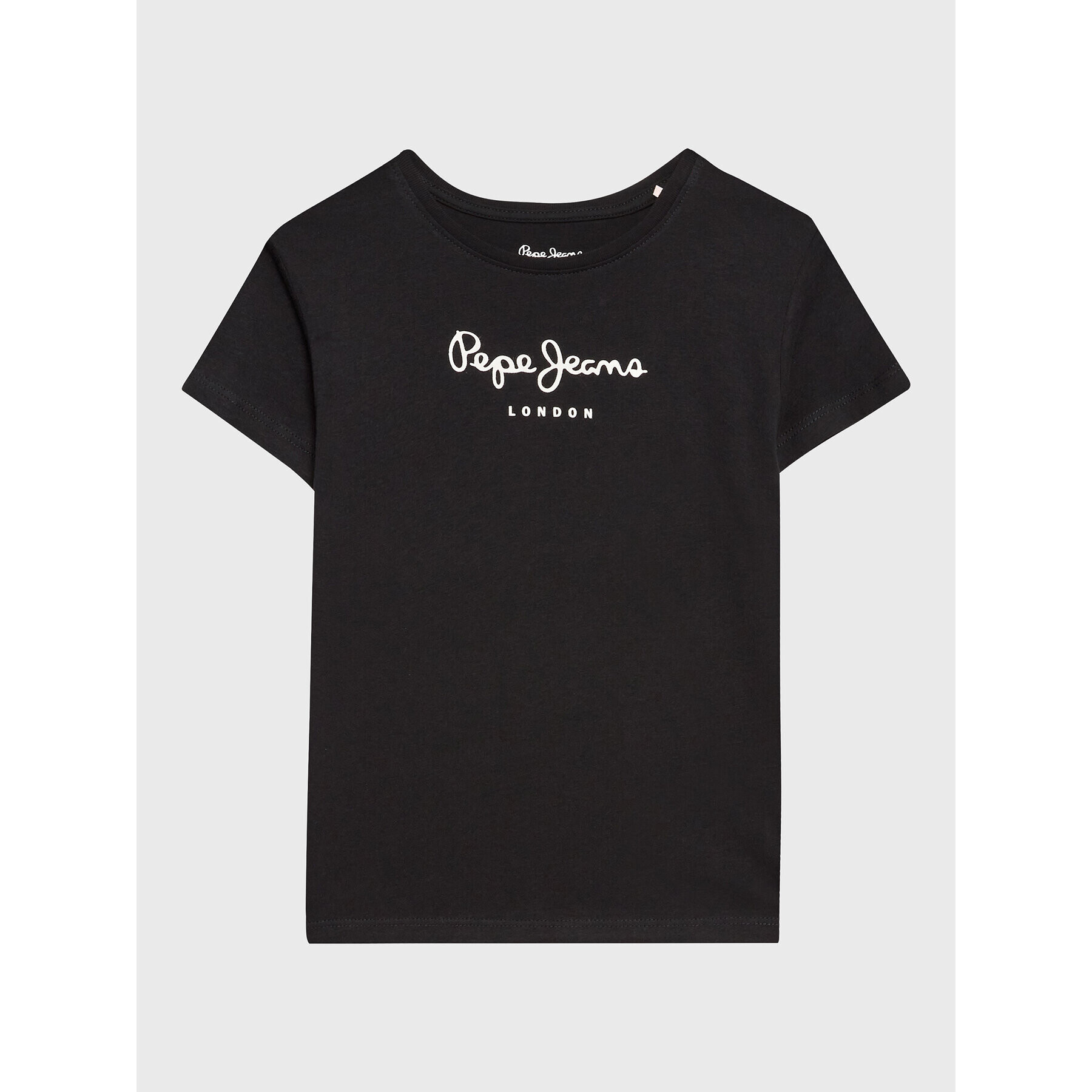 Pepe Jeans Tricou Wenda PG502960 Negru Regular Fit - Pled.ro