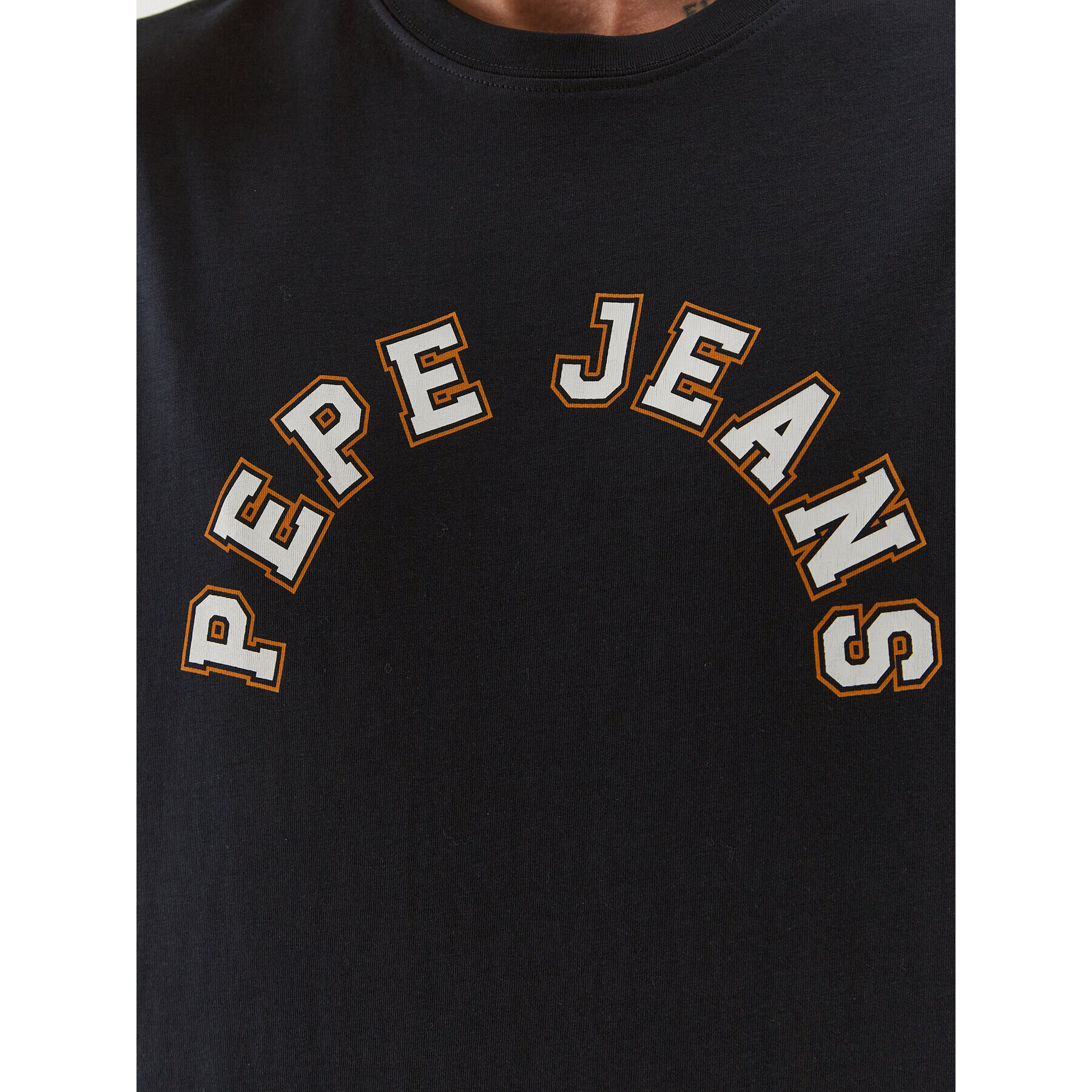 Pepe Jeans Tricou Westend Tee PM509124 Bleumarin Regular Fit - Pled.ro