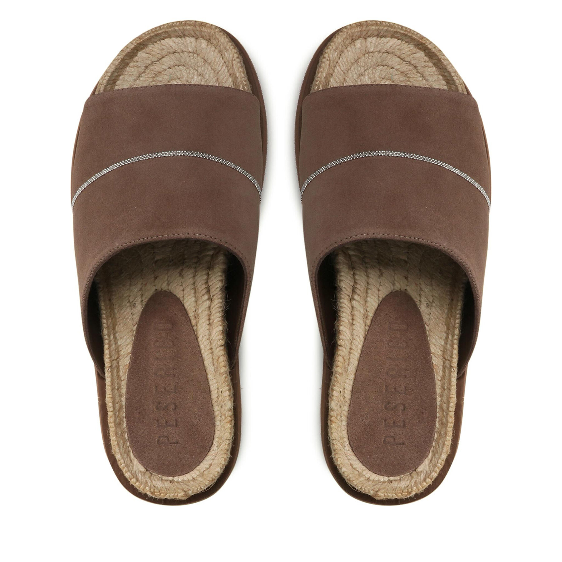 Peserico Espadrile S39482C0R 09518 Maro - Pled.ro