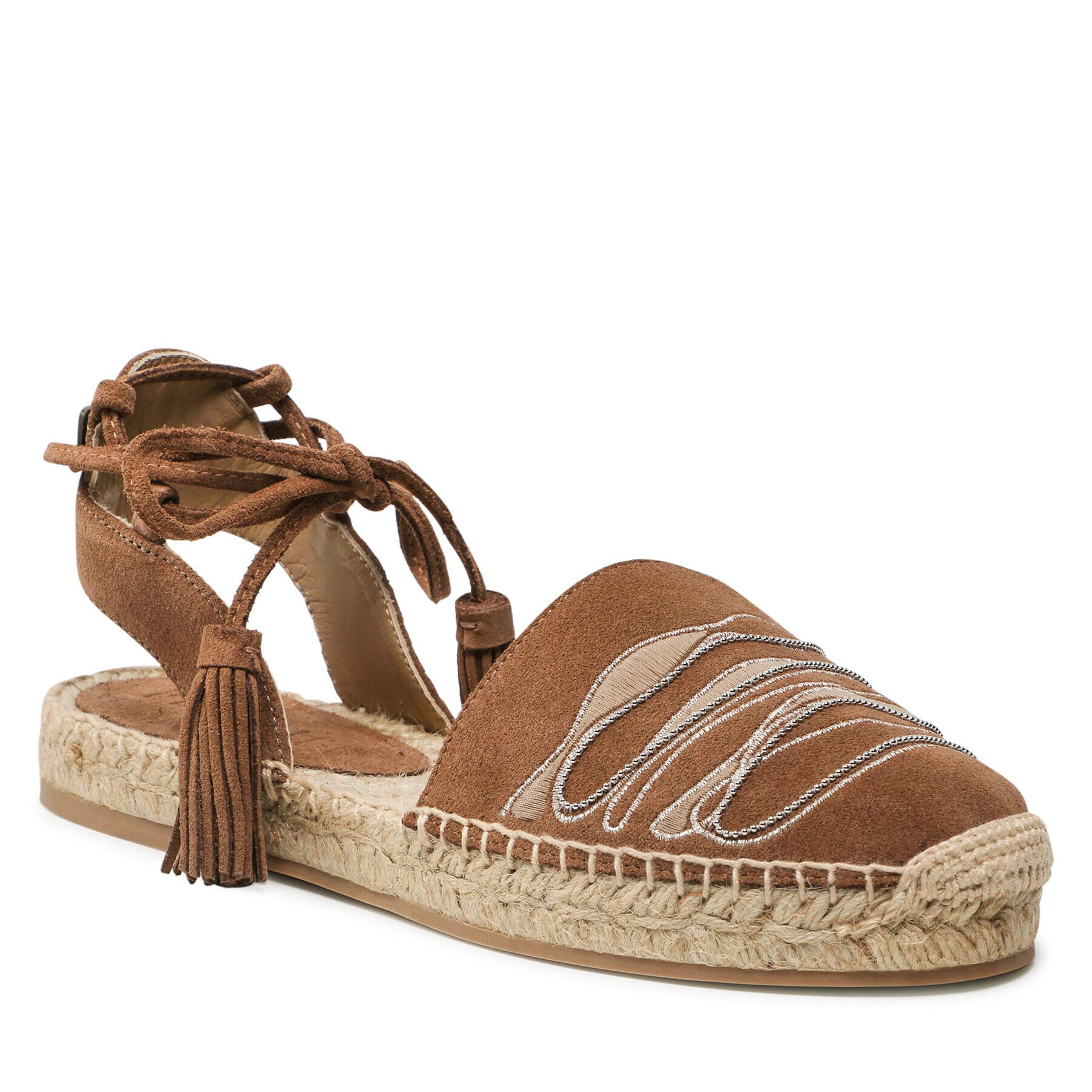 Peserico Espadrile S39484C0R 09520 Maro - Pled.ro