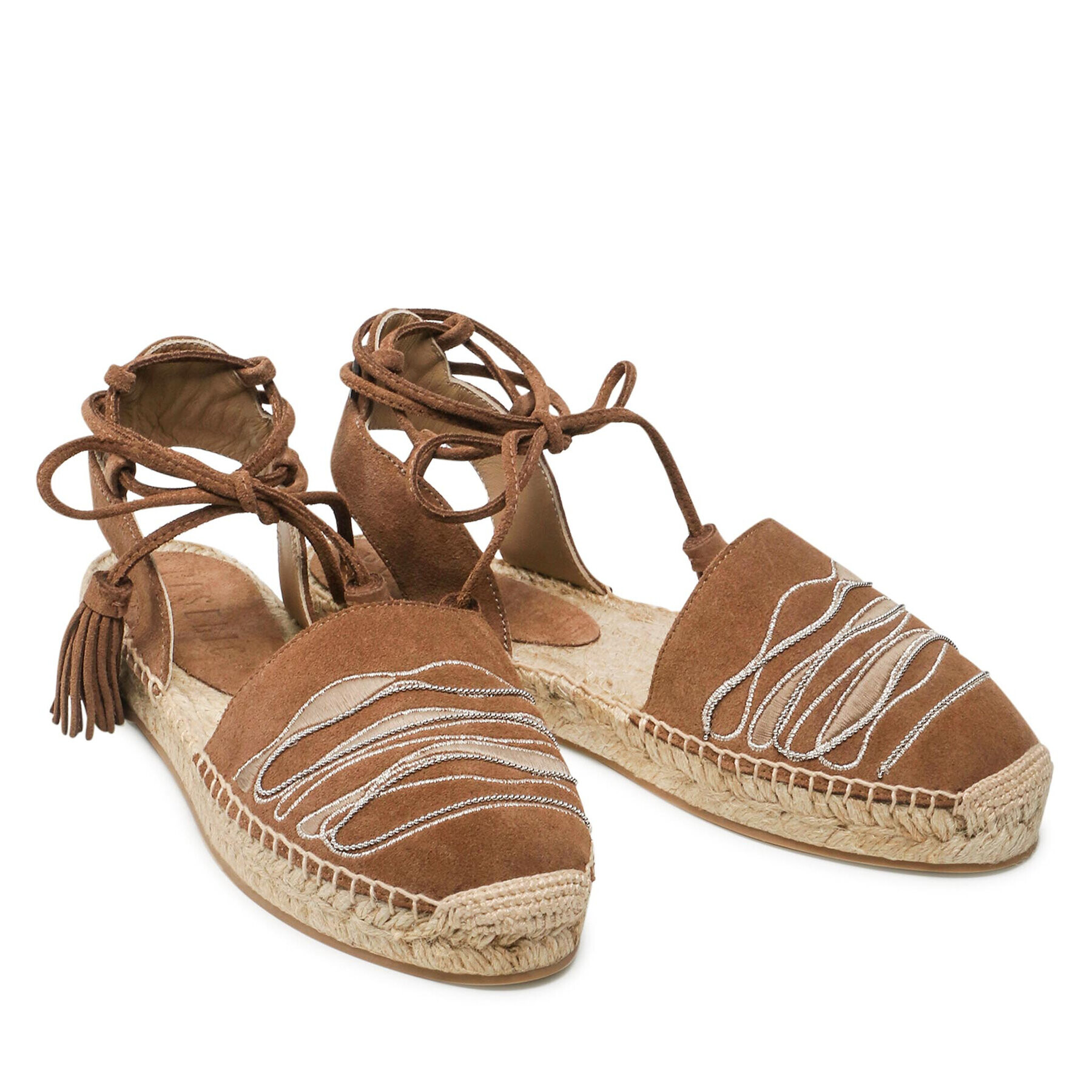 Peserico Espadrile S39484C0R 09520 Maro - Pled.ro