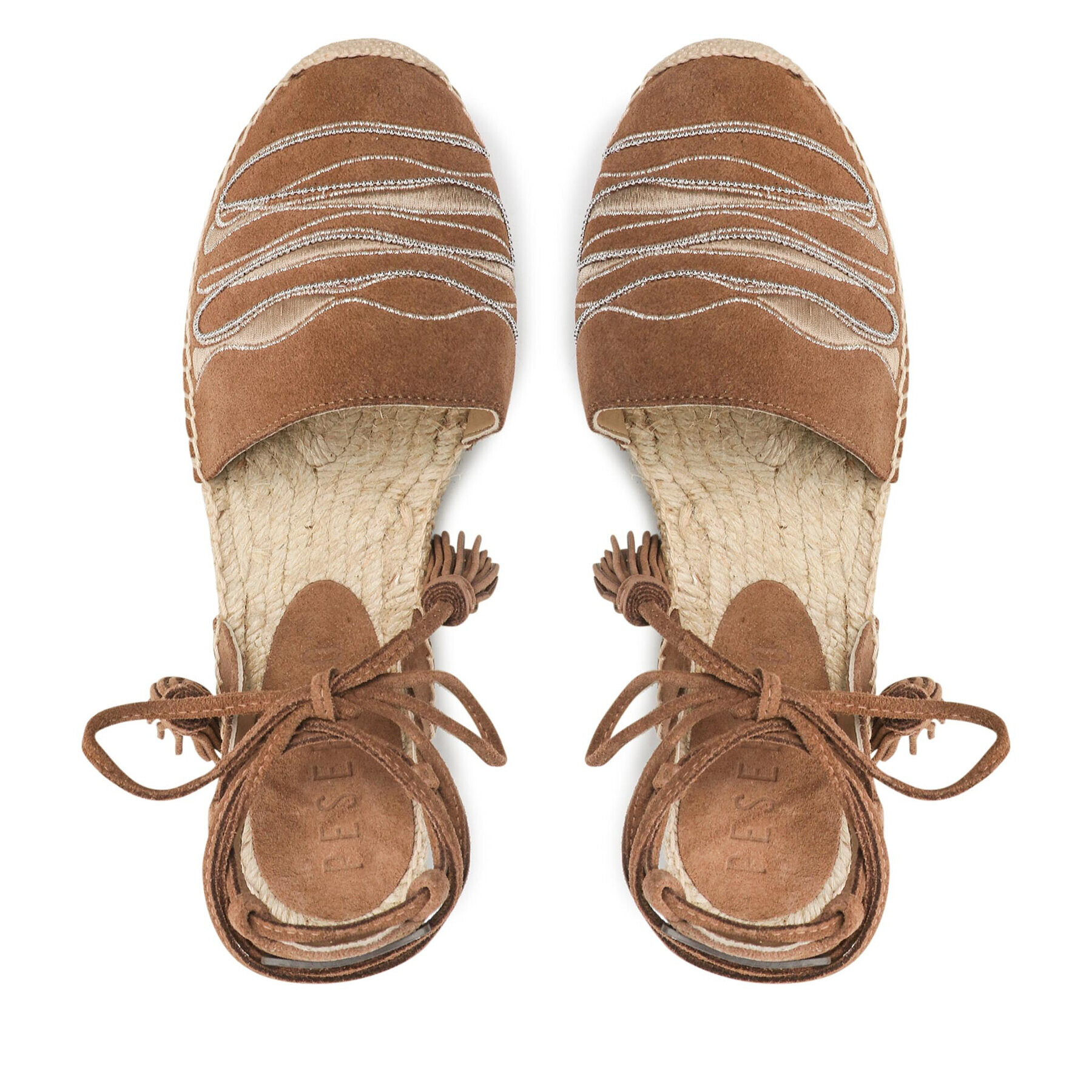 Peserico Espadrile S39484C0R 09520 Maro - Pled.ro