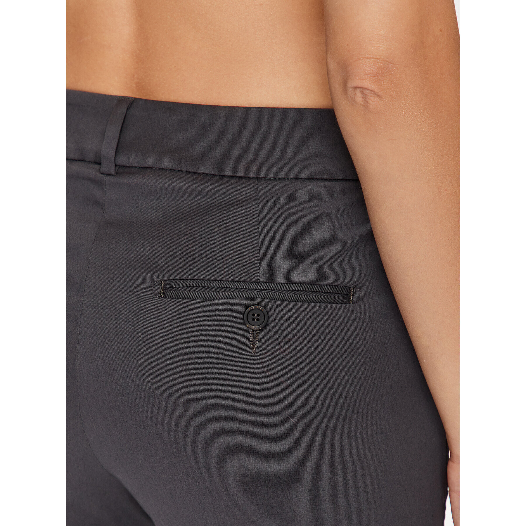 Peserico Pantaloni din material P04718 Gri Regular Fit - Pled.ro