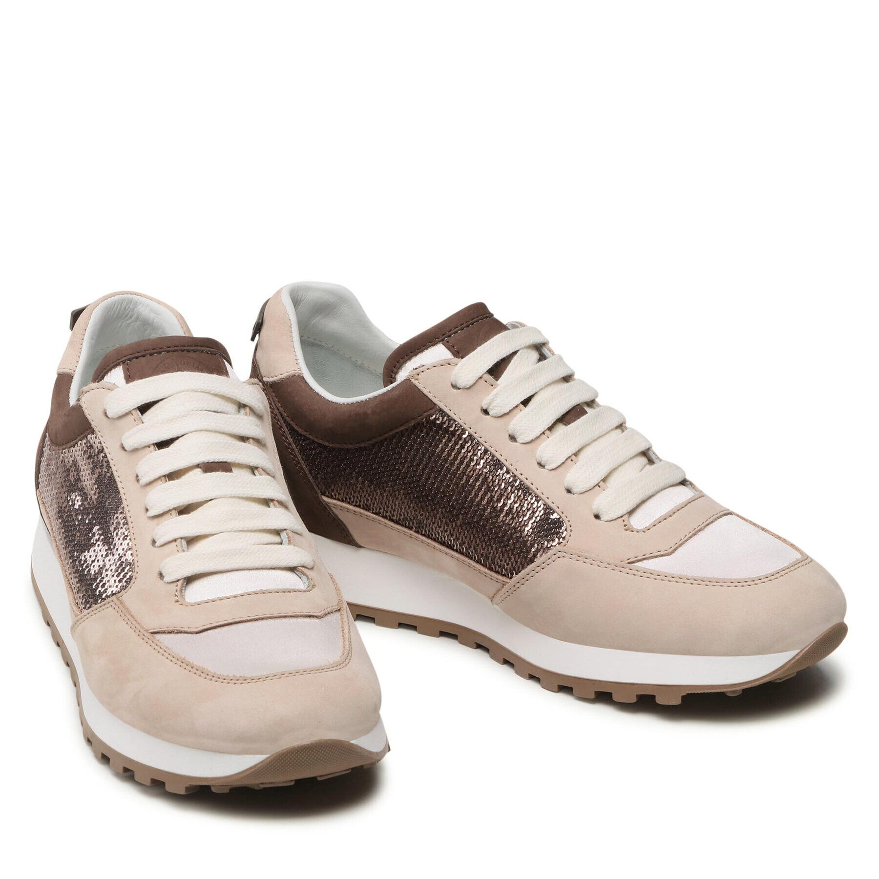 Peserico Sneakers S39501C0 Bej - Pled.ro