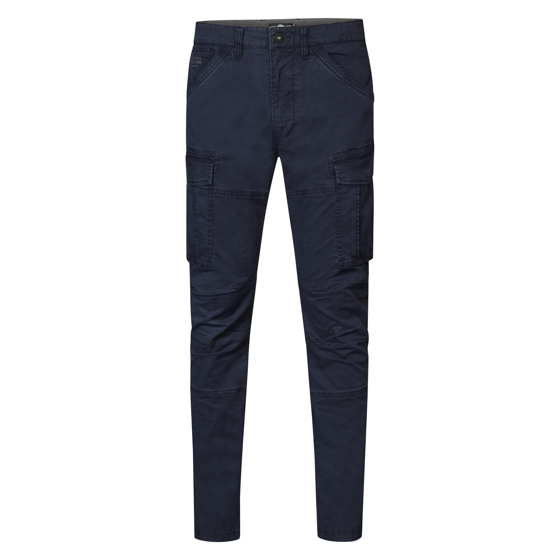 Petrol Industries Pantaloni din material M-3030-TRO581 Bleumarin Slim Fit - Pled.ro